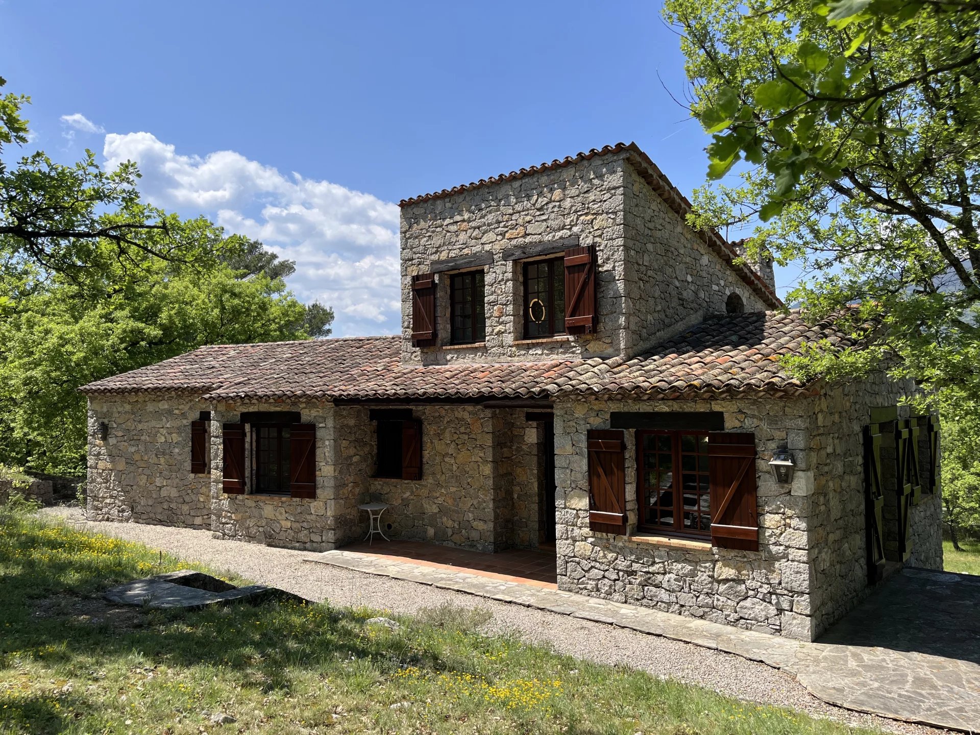 Charming stone vila with view - FAYENCE