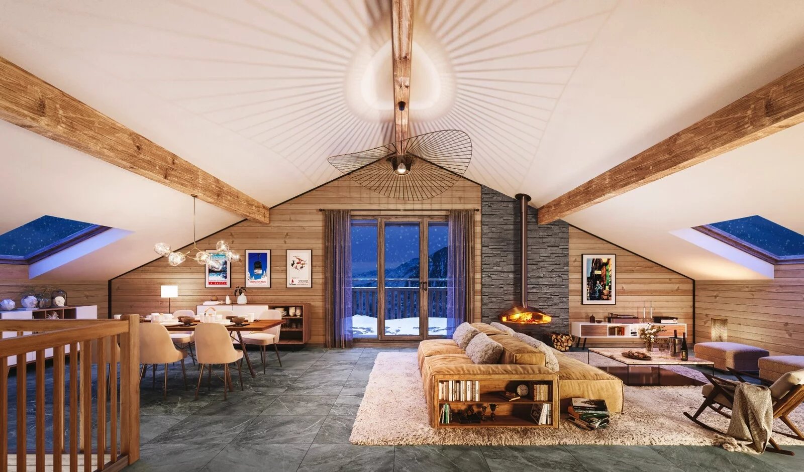 BRIGHT ONE-BEDROOM APARTMENT - LA VALLOISE