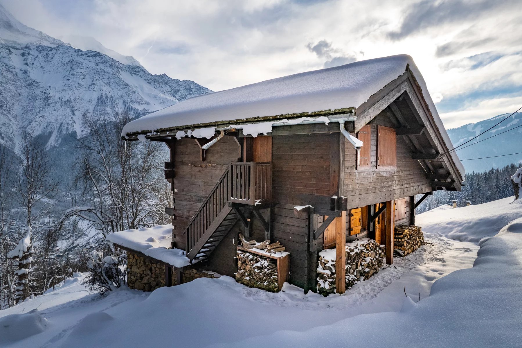 Photo of LES HOUCHES - A charming 3-bed chalet on a huge plot in Coupeau, Les Houches