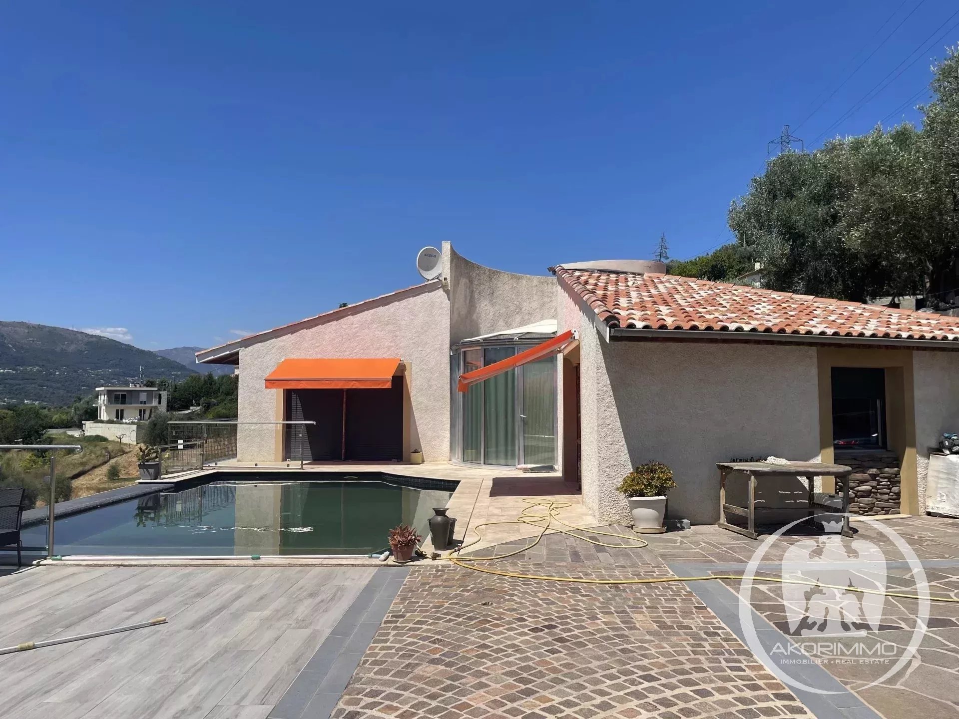 Nice Bellet - Villa 200 m² - calme- vue panoramique -piscine - p