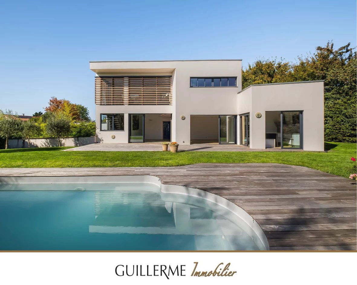 Villa contemporaine d’exception à Dardilly le Bas