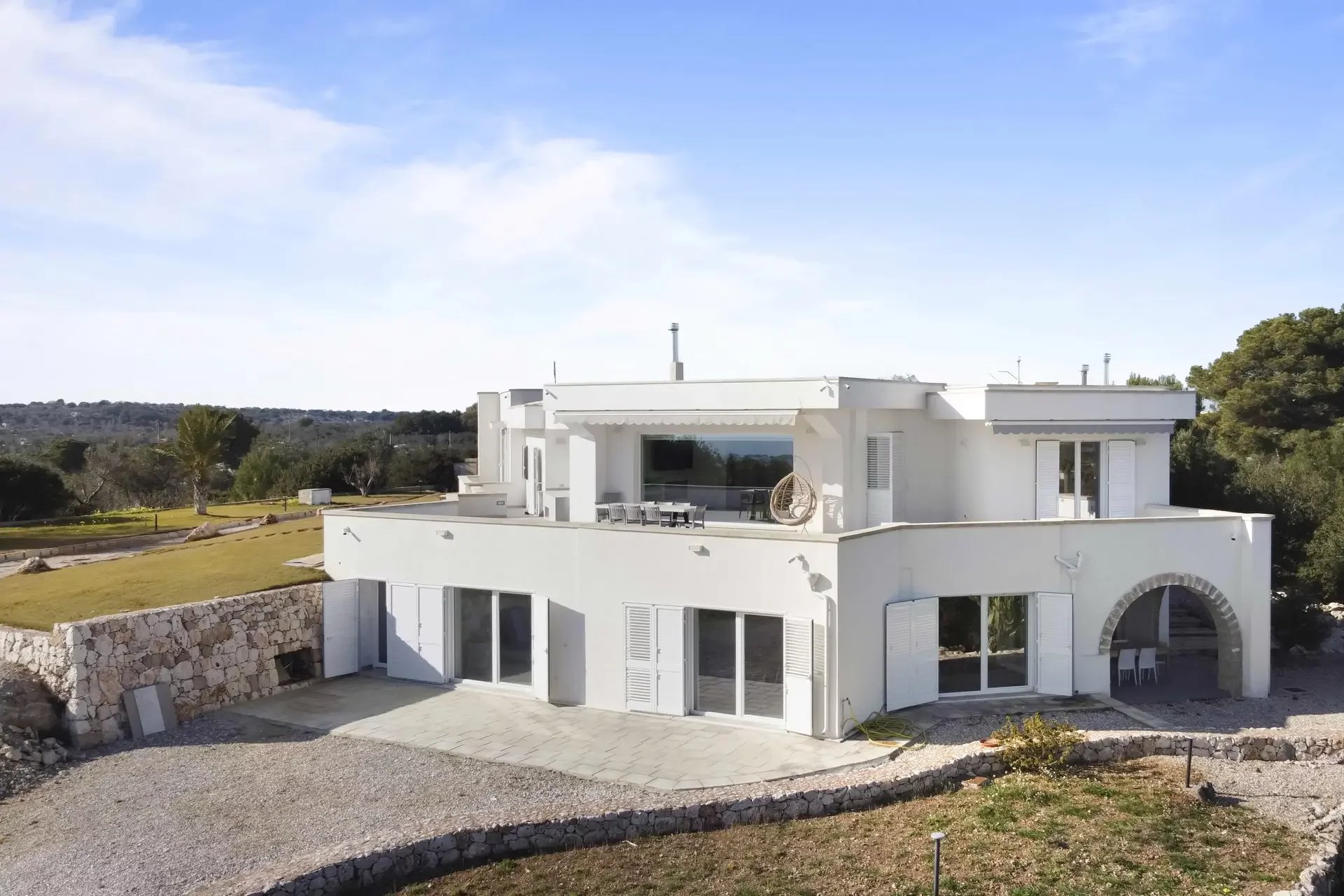 VILLA MODERNA VISTA MARE IN VENDITA A SANTA MARIA DI LEUCA, PUGLIA