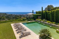 Exceptional classic villa — Cannes Californie, panoramic view — photo 5 of 7