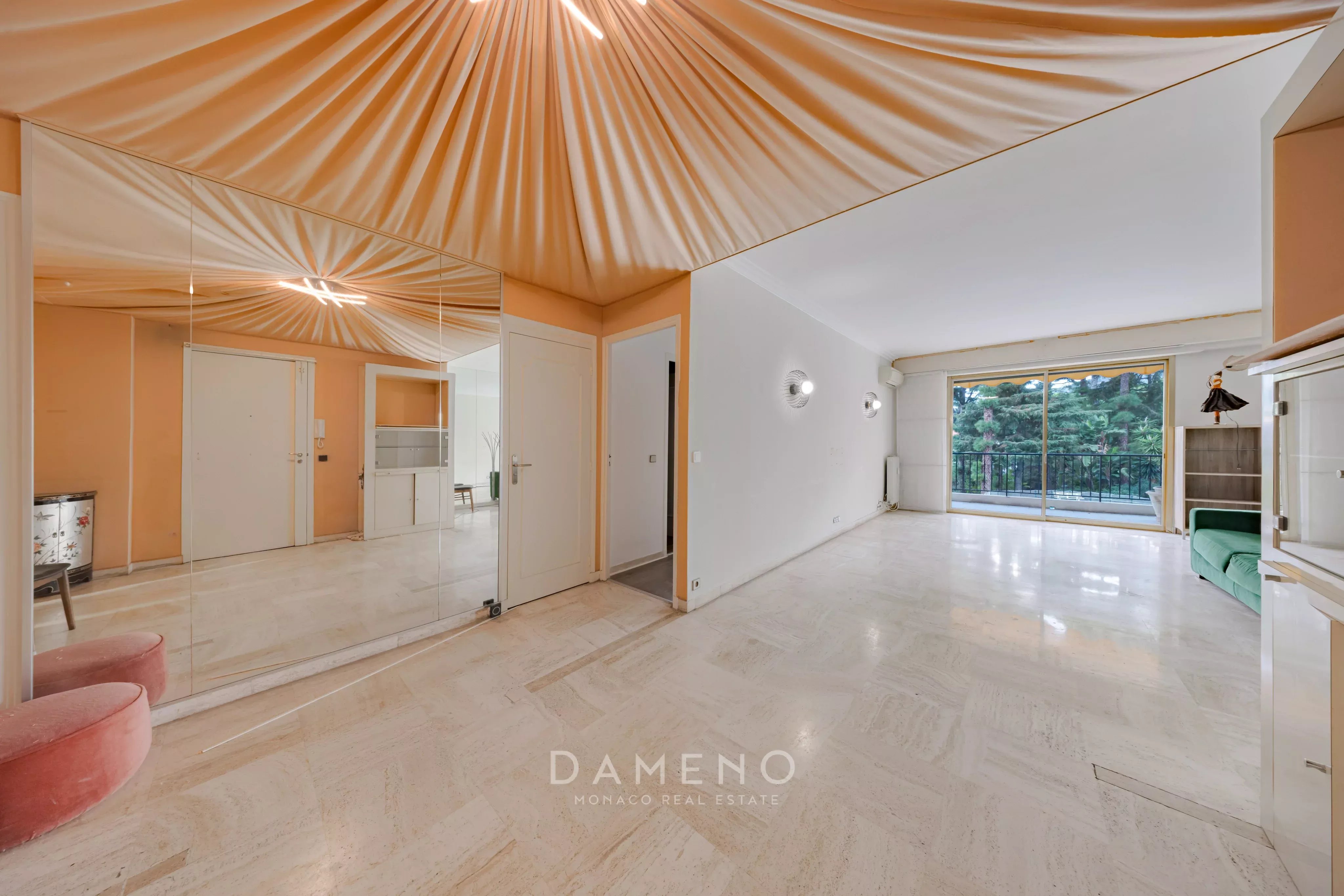 3 pièces dans une résidence au calme avec parc et piscine