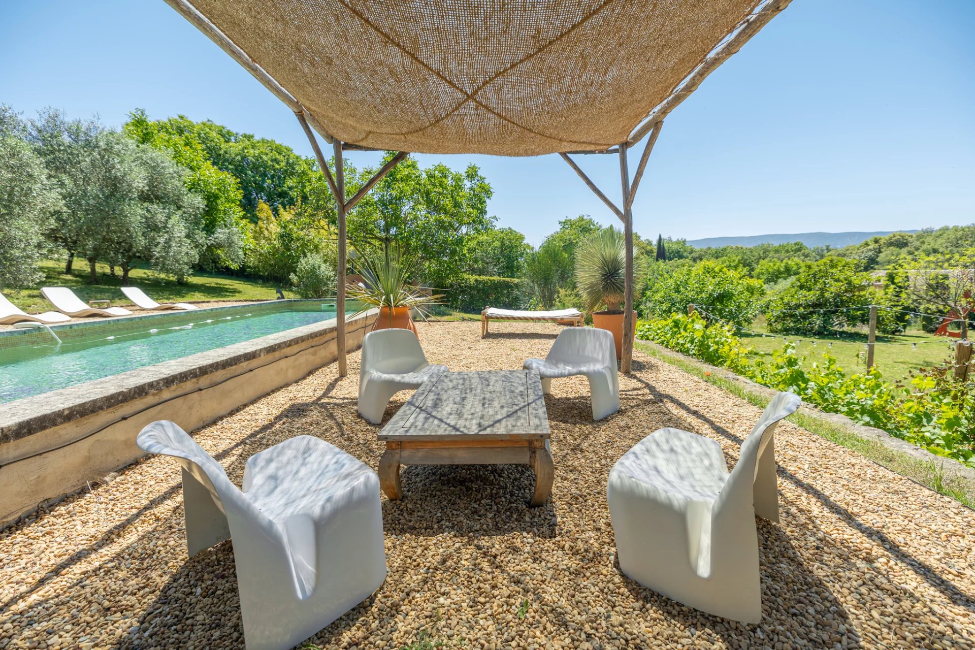 Gordes - Superb house with views of the Luberon and swimming pool