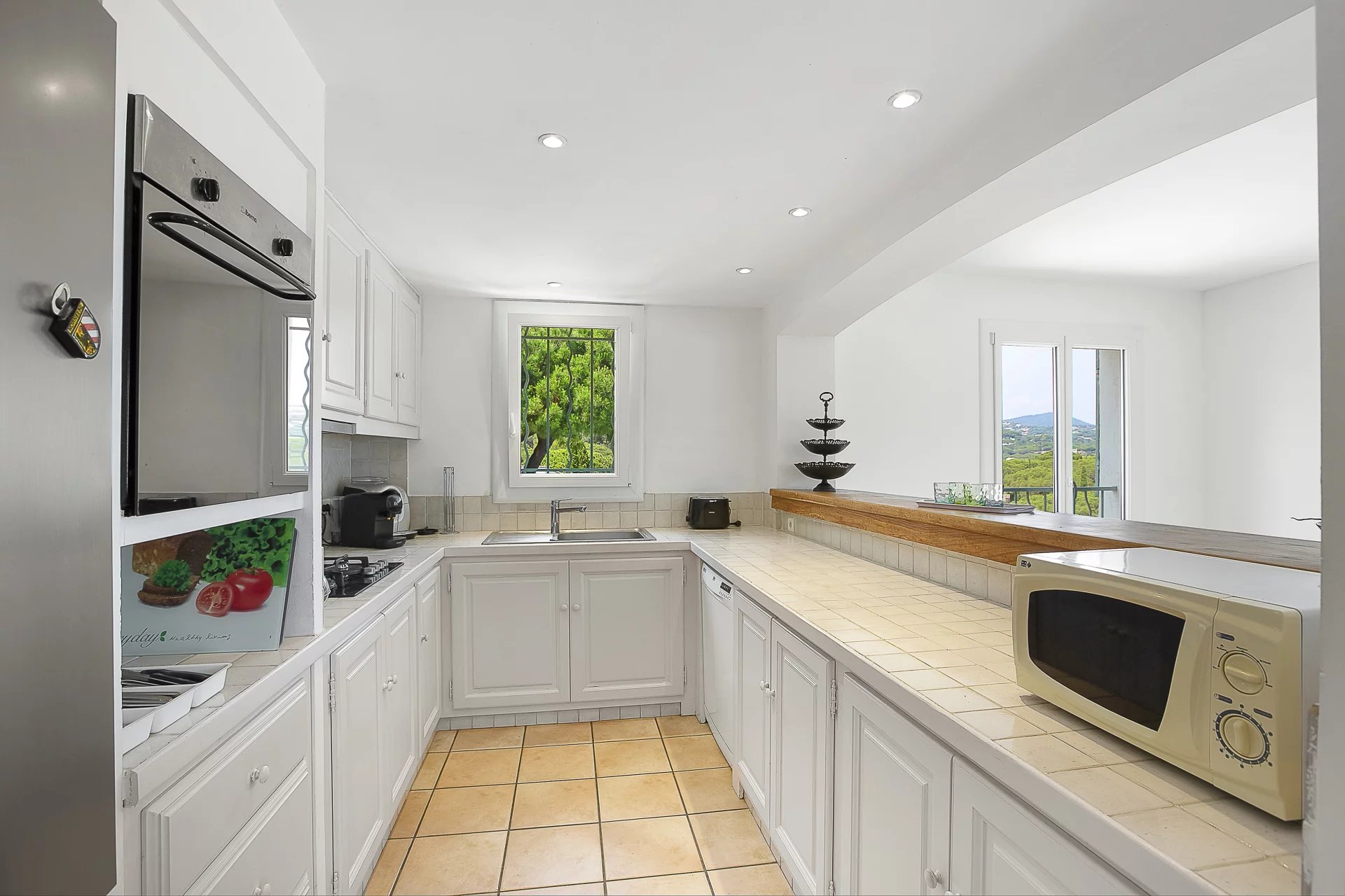 Beautiful renovated villa with swimming pool and stunning views of the sea and hills - Sainte Maxime