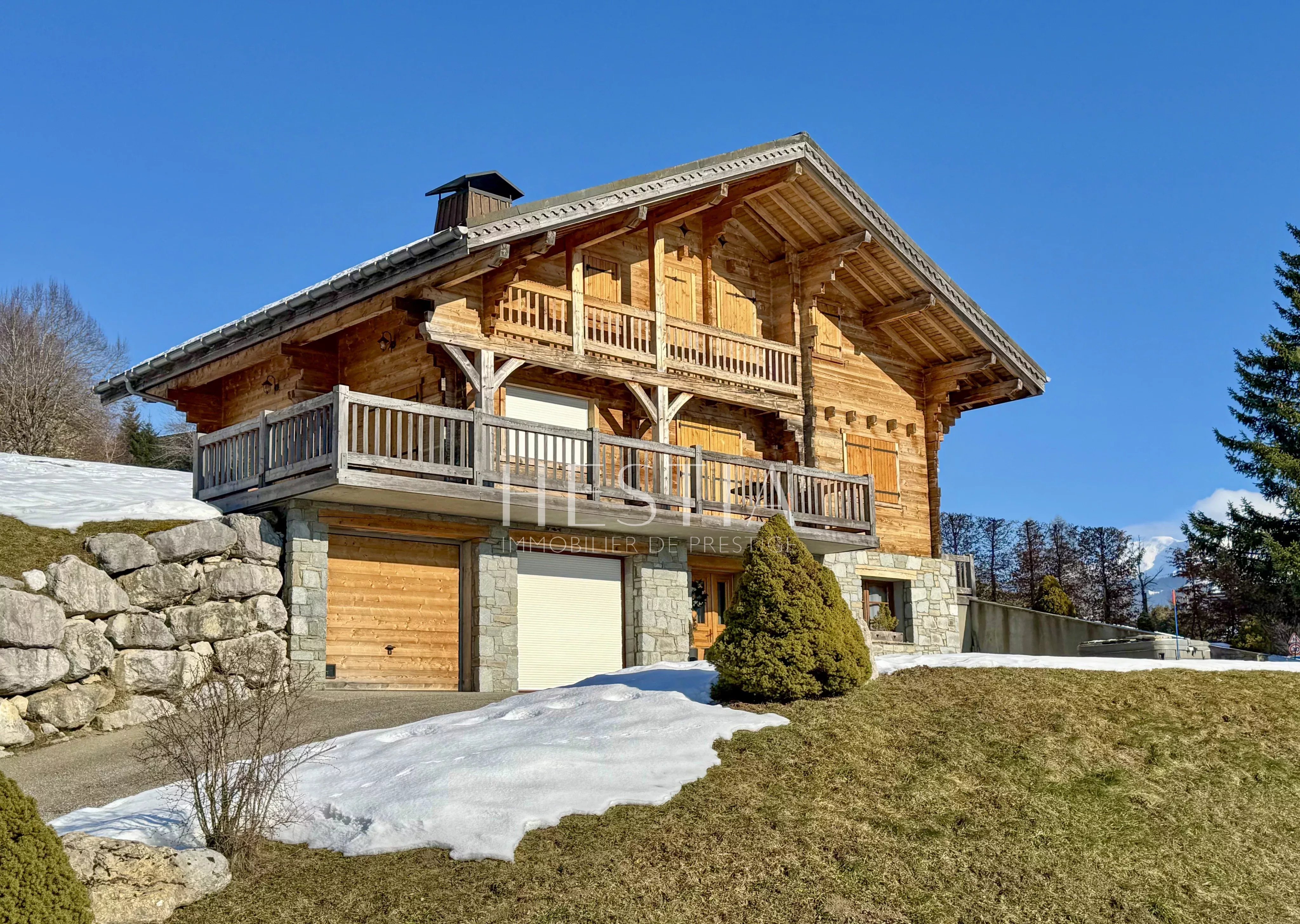 Chalet individuel avec vue dégagée