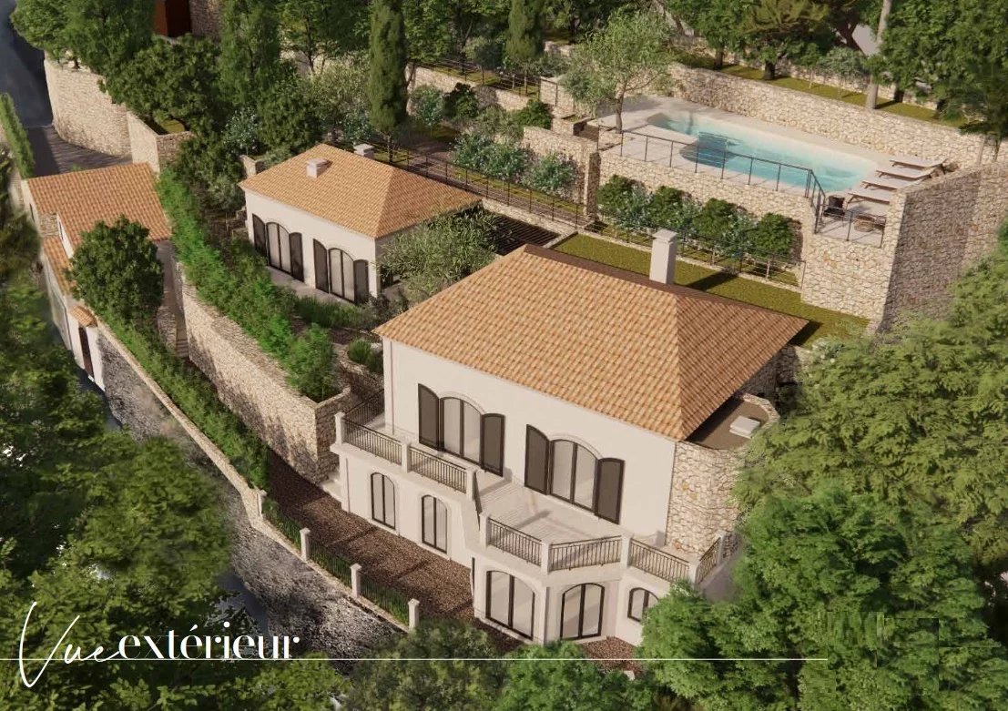 ROQUEBRUNE CAP MARTIN - VILLA AVEC PROJET