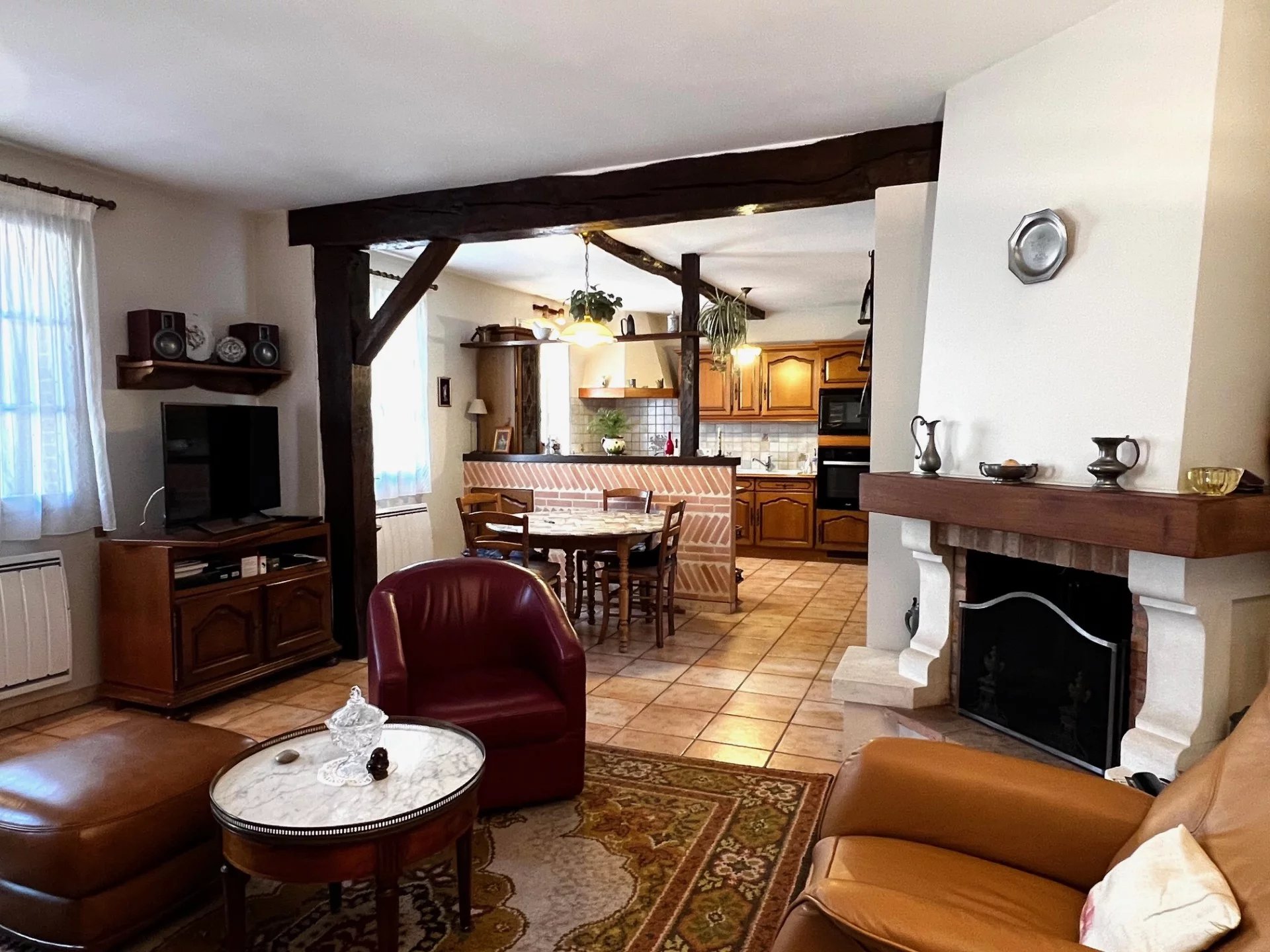 Maison parfait état avec jardin