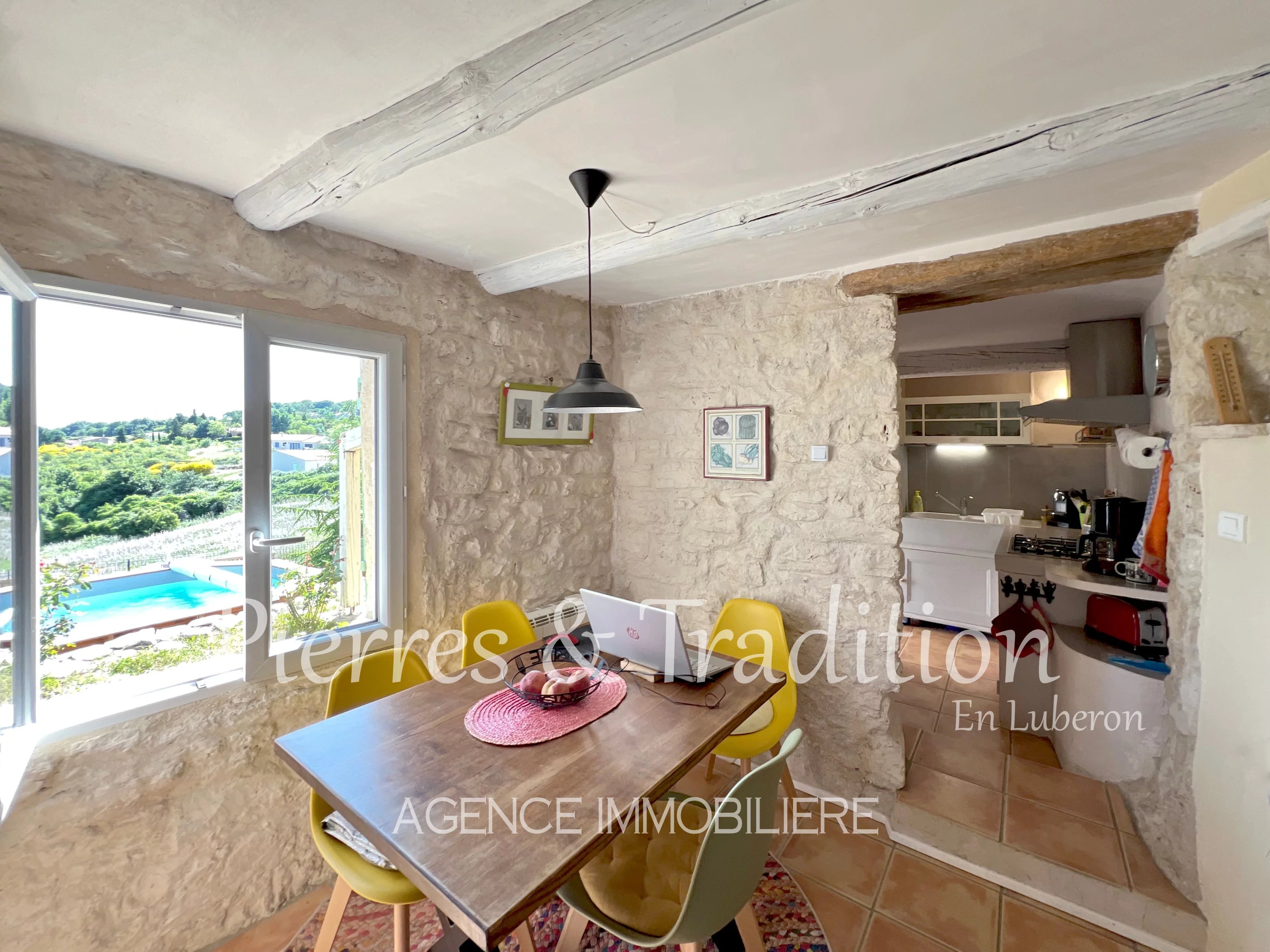 Reillanne Area, renovated village house with garden and panoramic view