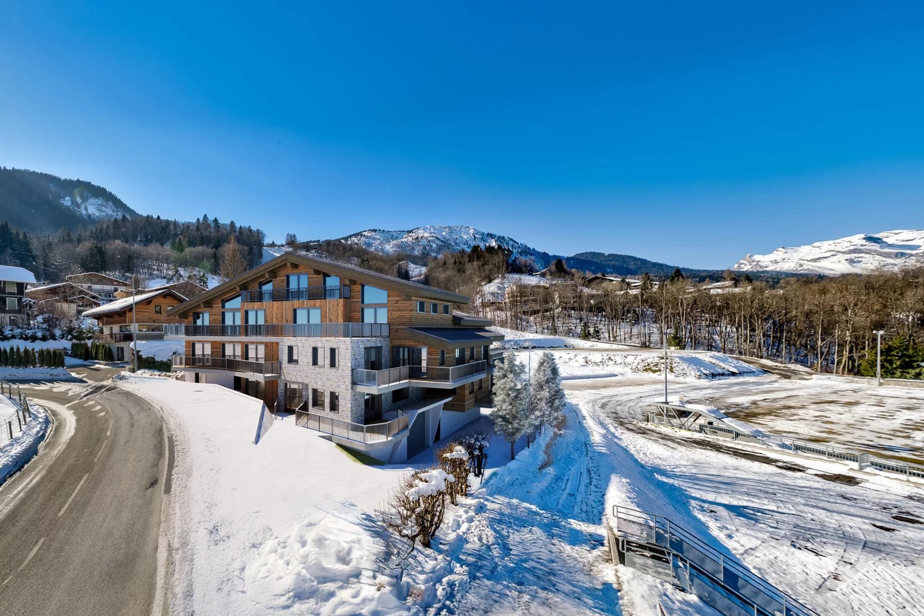 Photo of LES HOUCHES - New build apartment building comprising 12 apartments