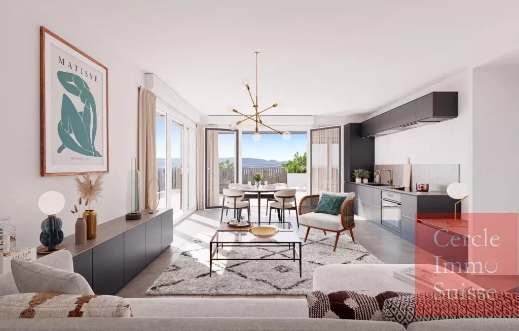 Appartements neufs en vente T1 T2 T3 T4 à THONON LES BAINS 74200 centre ville et vue lac Léman - Photo 5