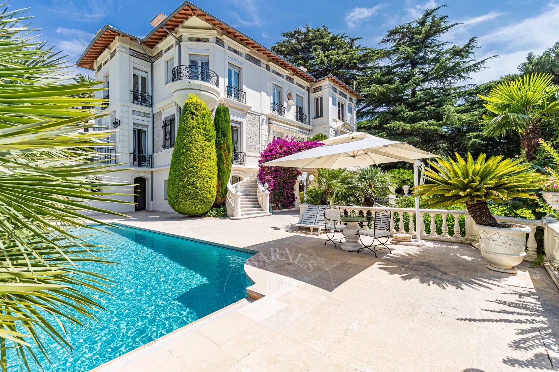 CANNES CALIFORNIE - HÔTEL PARTICULIER BELLE ÉPOQUE- VUE MER
