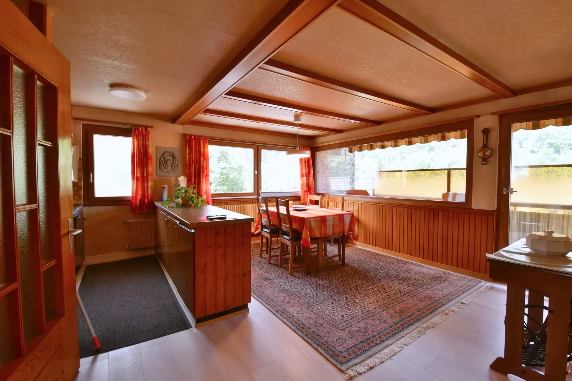 Propriété scindée en deux appartements