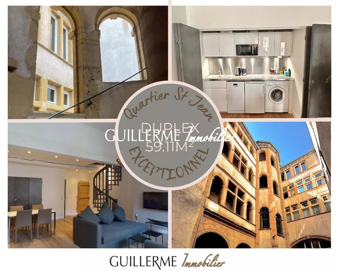 A VENDRE T2 en duplex dans bâtiment d'exception classé