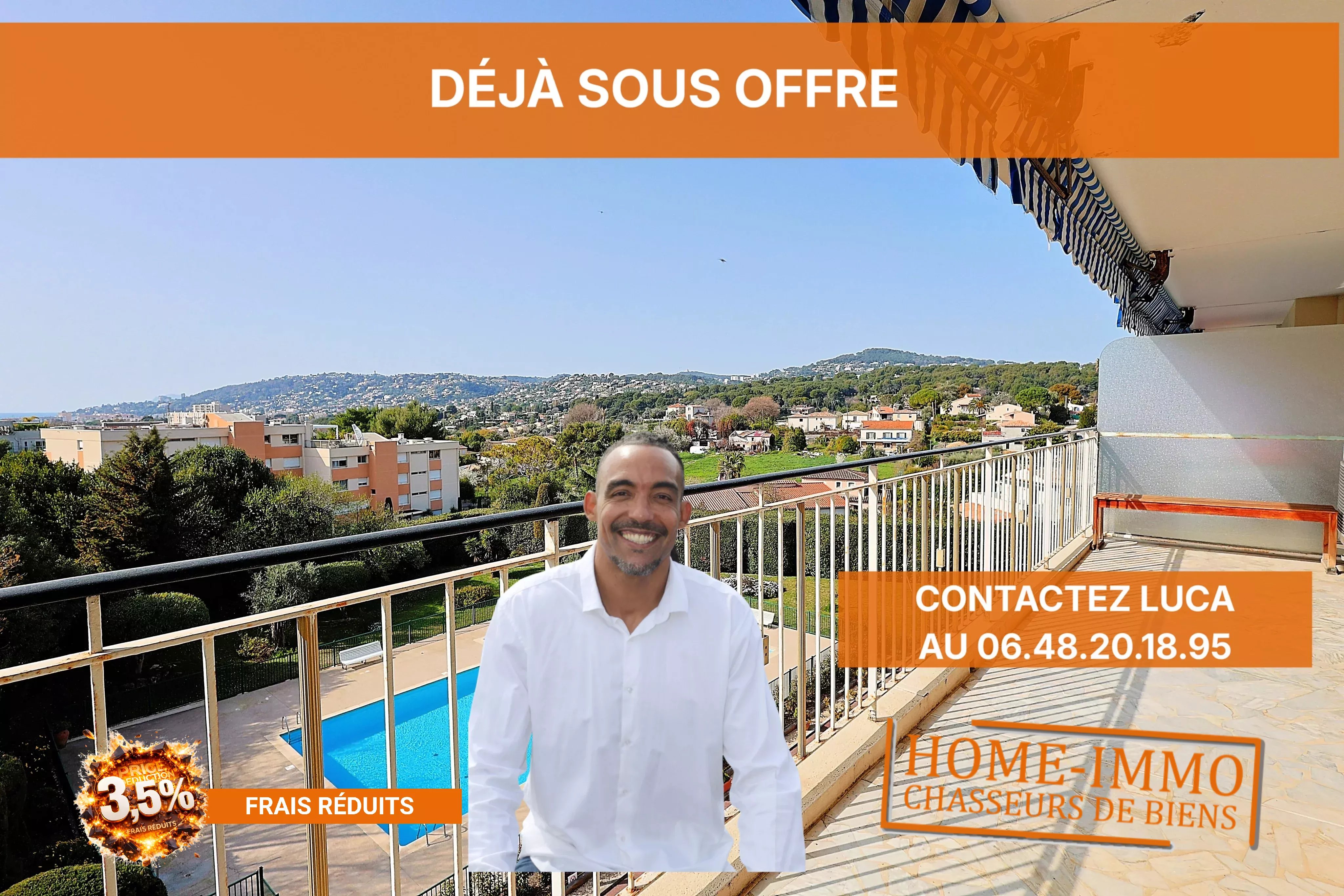 Vente Appartement Antibes Fontmerle