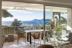 Cannes Californie - Exceptional apartment with panoramic sea view — photo 3 of 7