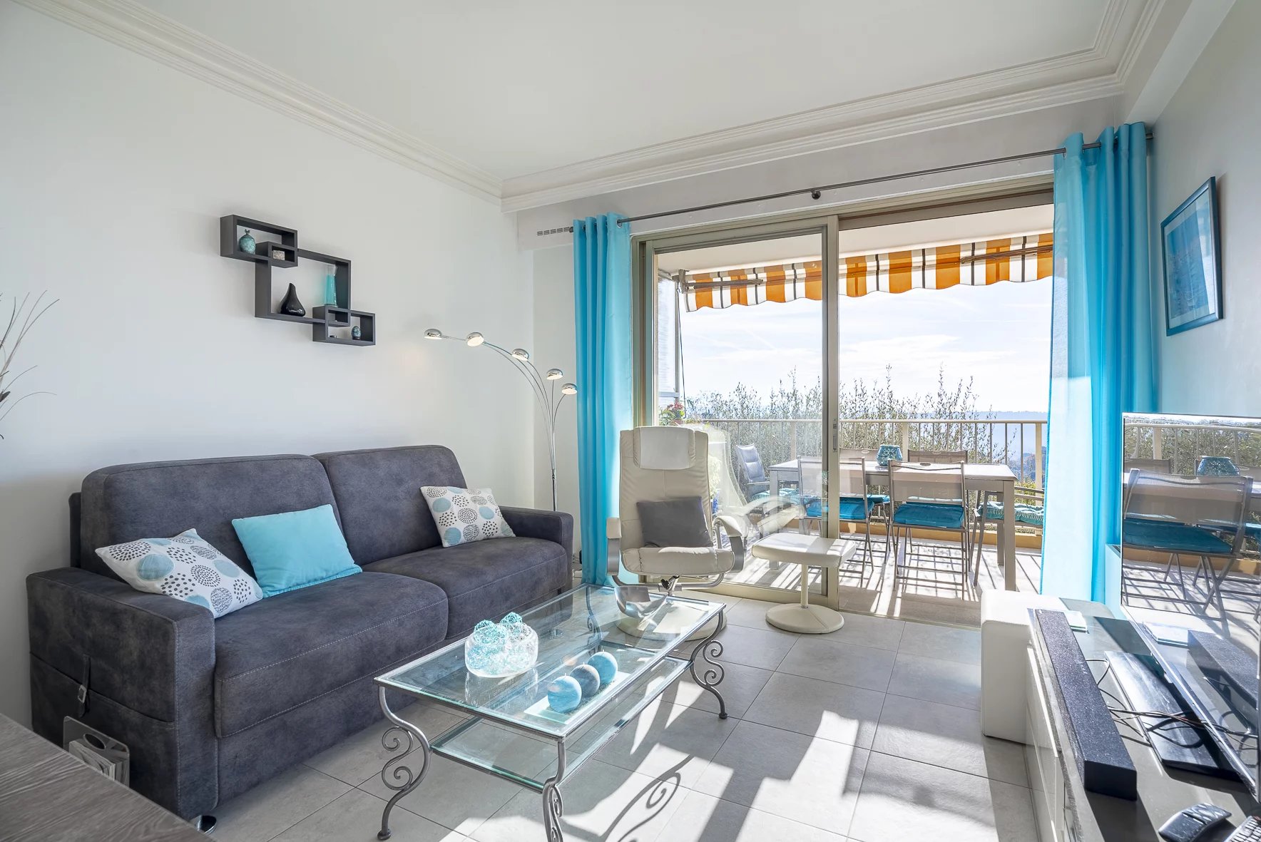 Grasse Sud Vente Appartement Vue Mer Calme