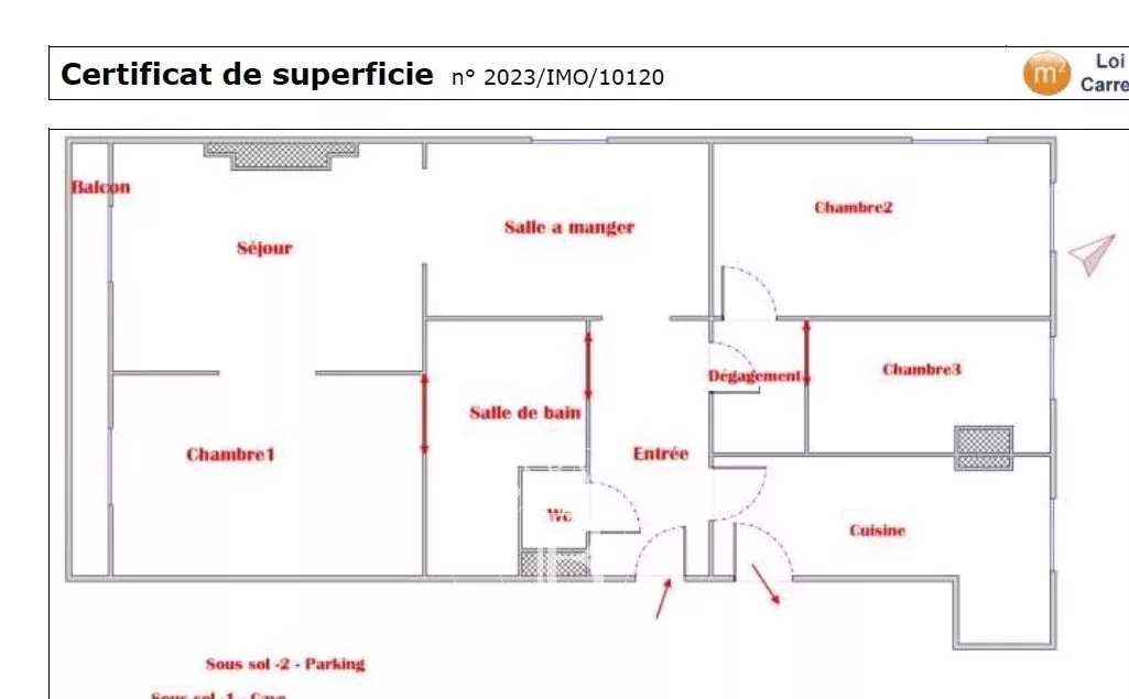 Exclusive listing - Neuilly-Golden Triangle - 3-bed apartment - Quiet and green surroundings - Balcony - picture 21