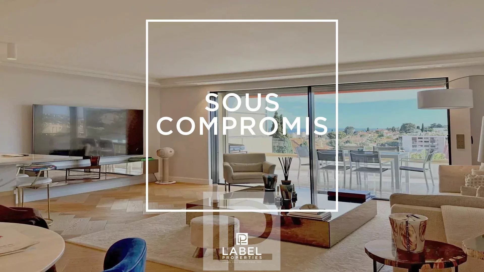 Le Cannet Europe - Completely renovated apartment with beautiful view