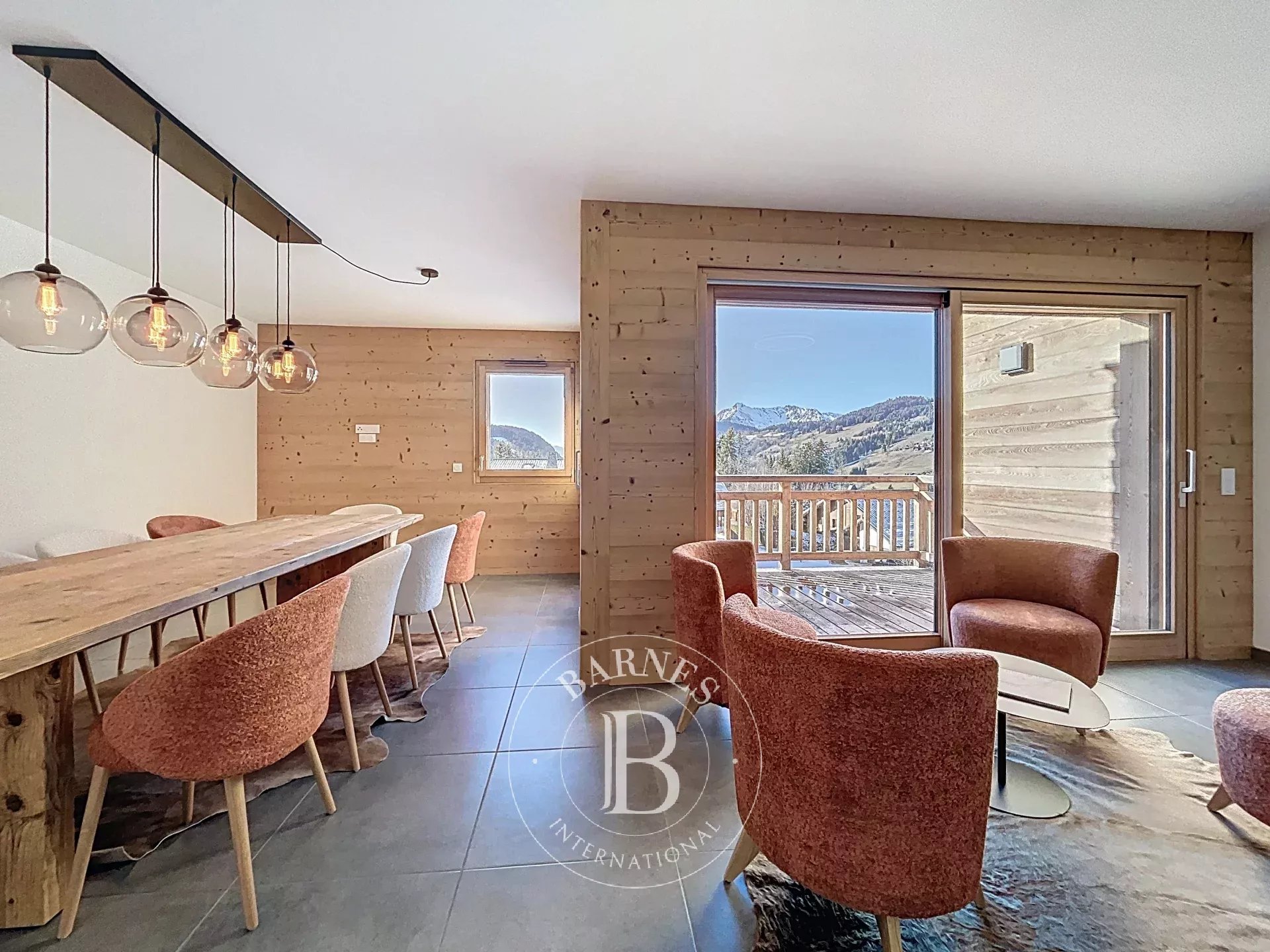 Photo of Les Gets – Spacious Family T6 Duplex – Direct Ski Access – Open Mountain Views