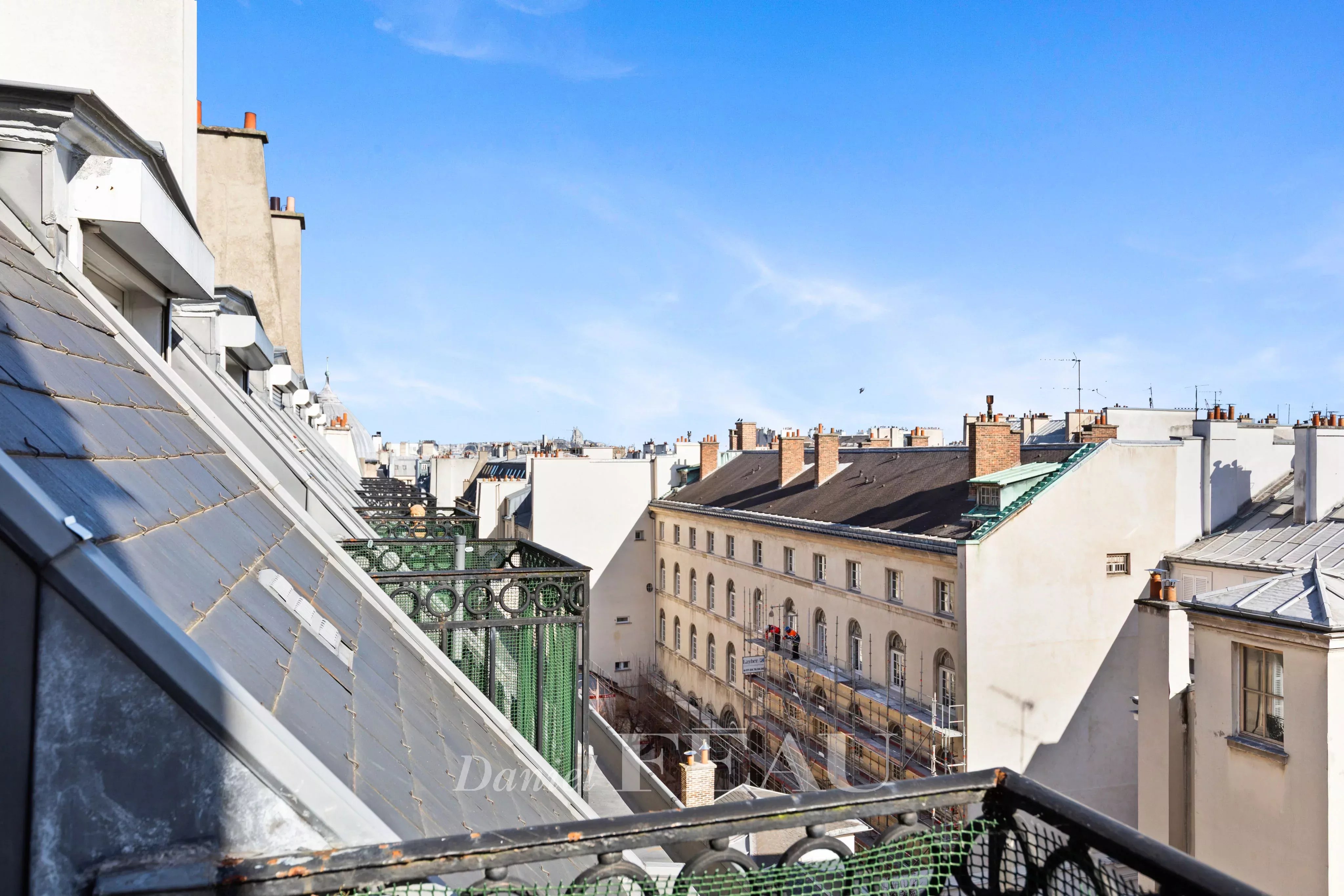 Vue depuis le balcon
