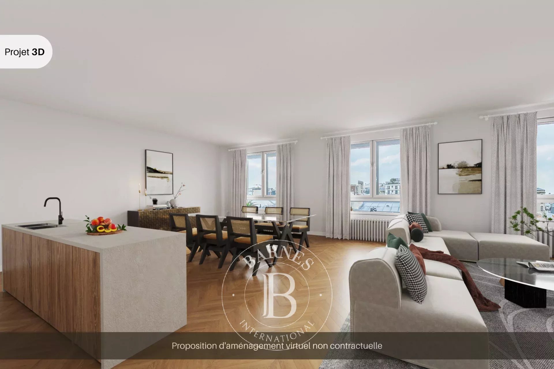 Exclusive - Paris 16 - Victor Hugo - 3-bedroom apartment