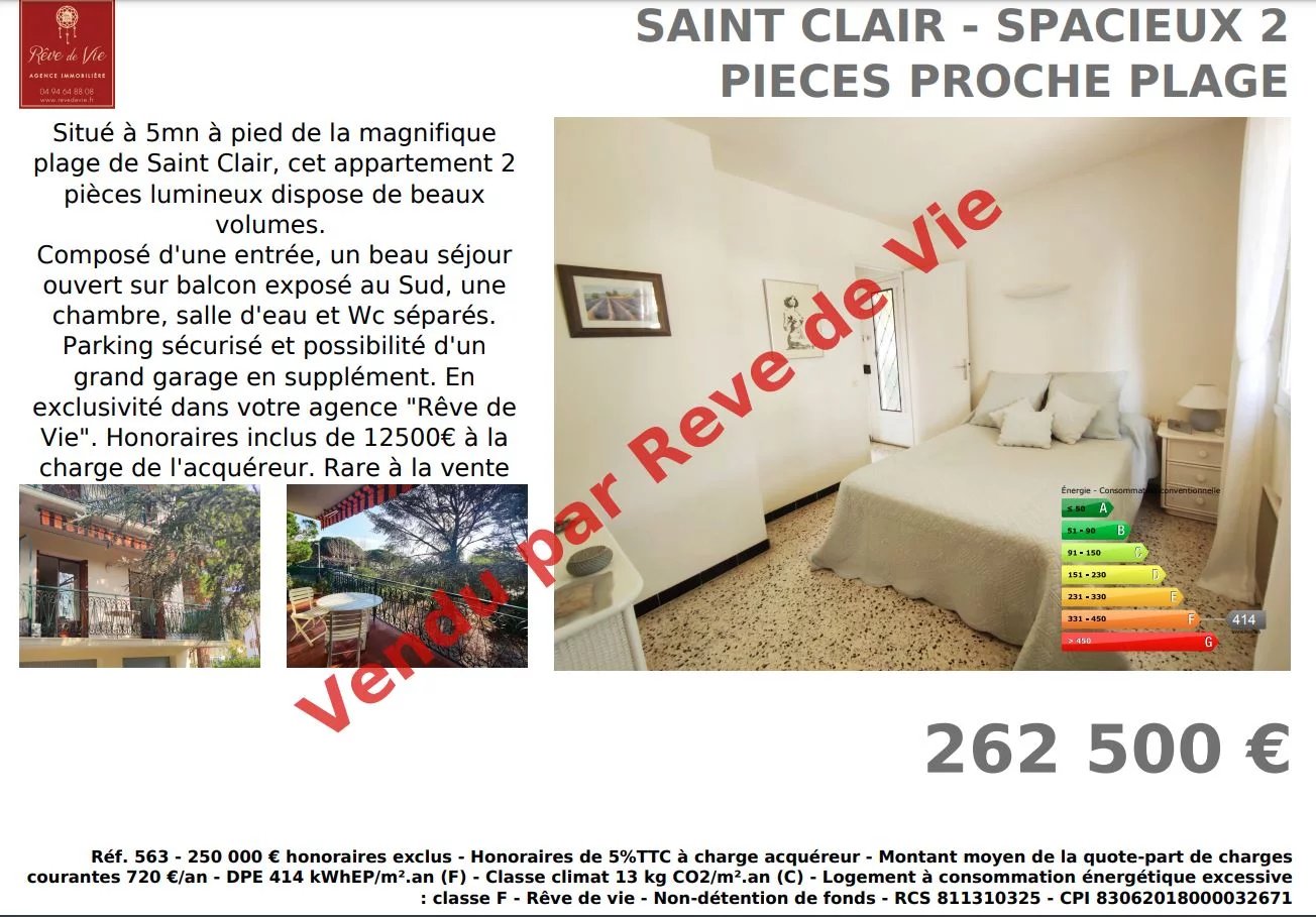 Vente Appartement Le Lavandou