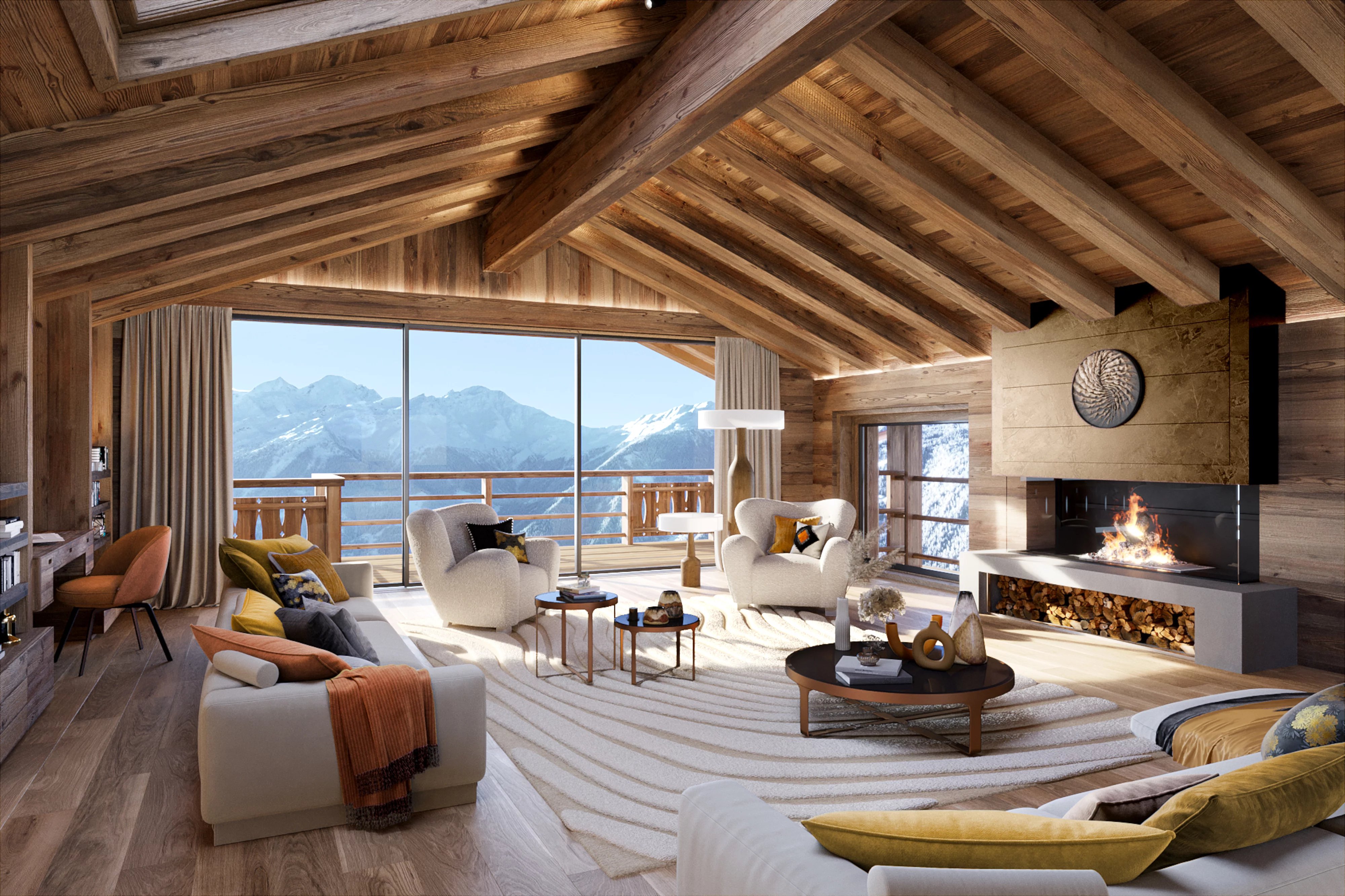 Außergewöhnliches Chalet zum Bau