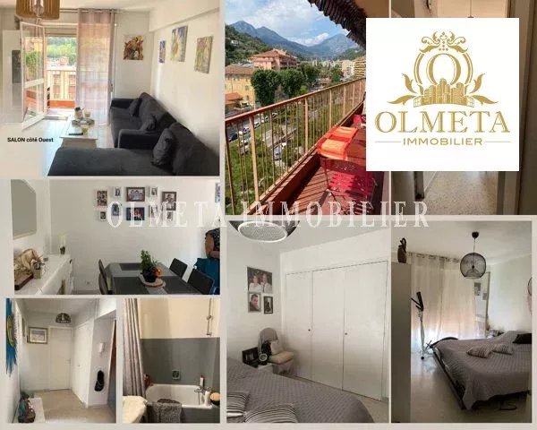 Investissement clé en main  2 pièces loué, 50 m², Menton