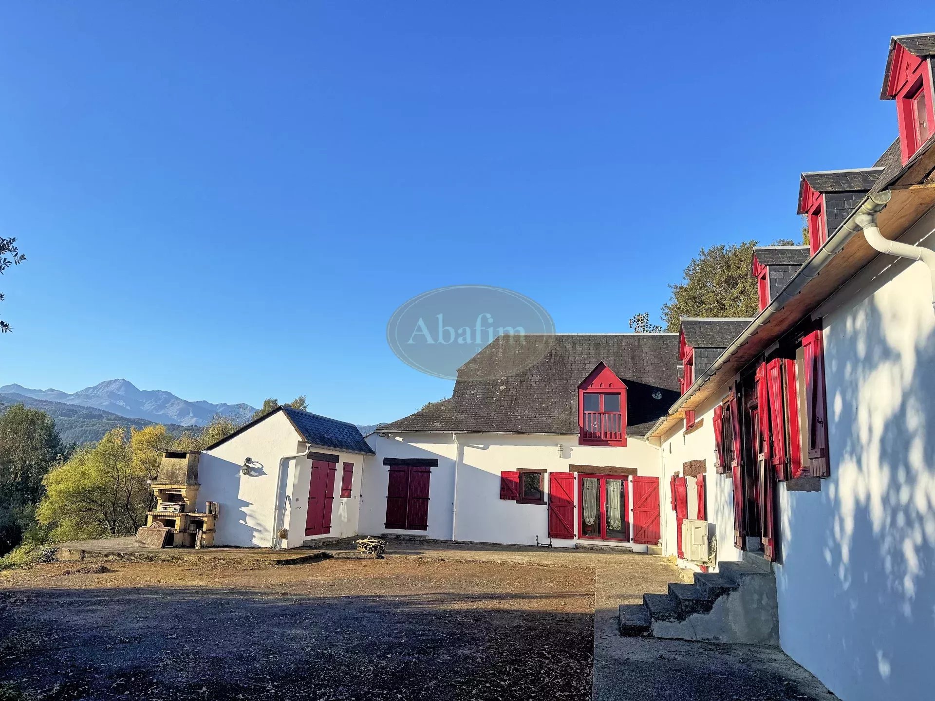 Maison vue panoramique