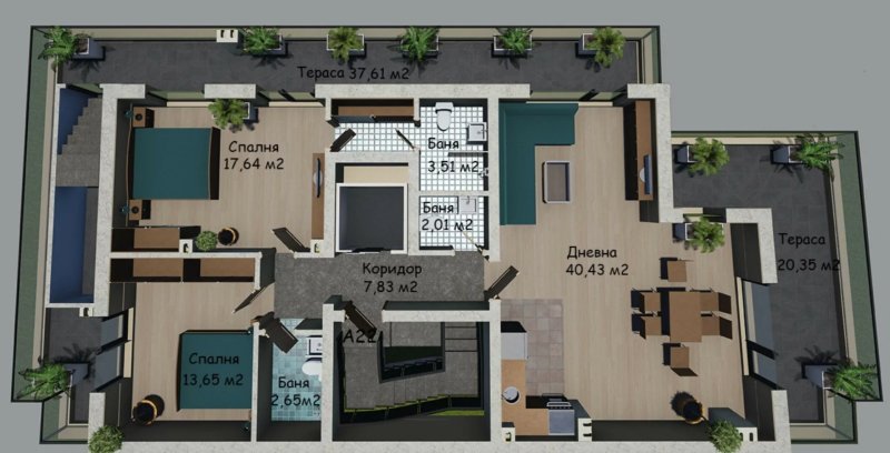 Zu verkaufen Penthouse | Sofia - picture 3