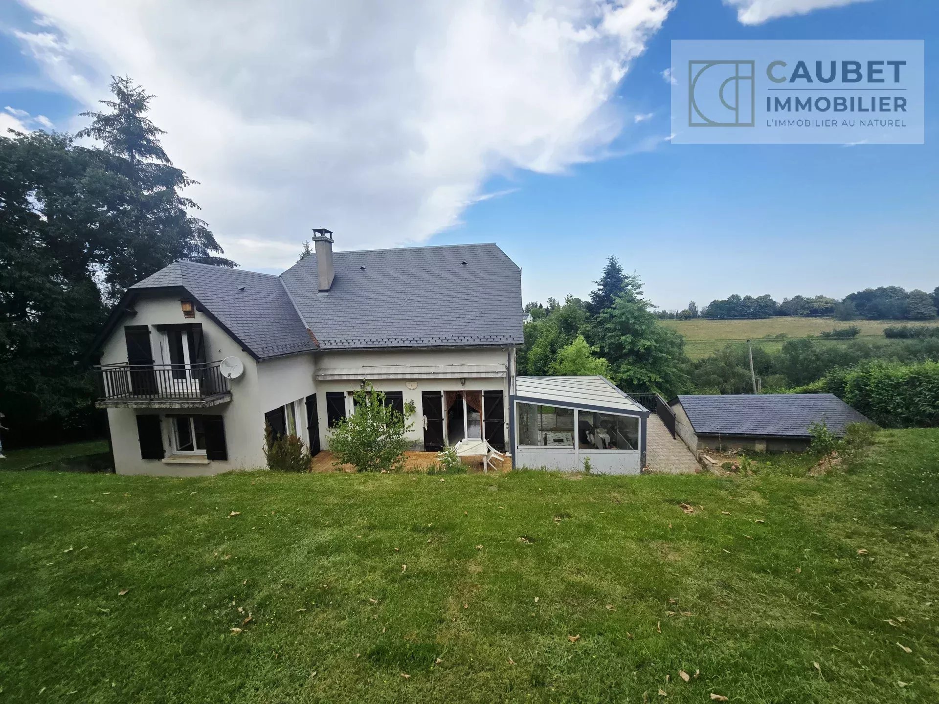 Maison familiale de 173 m2 avec grand jardin - Gerde