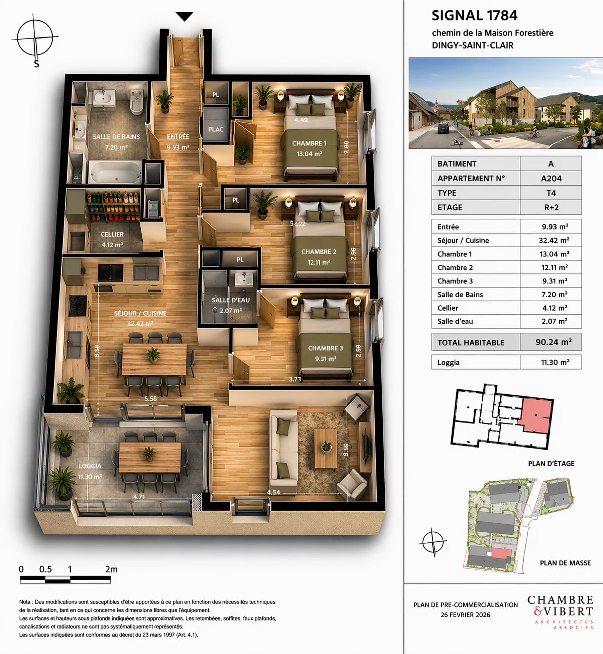 Maison à vendre, 4 pièces, 90 m², Dingy-Saint-Clair