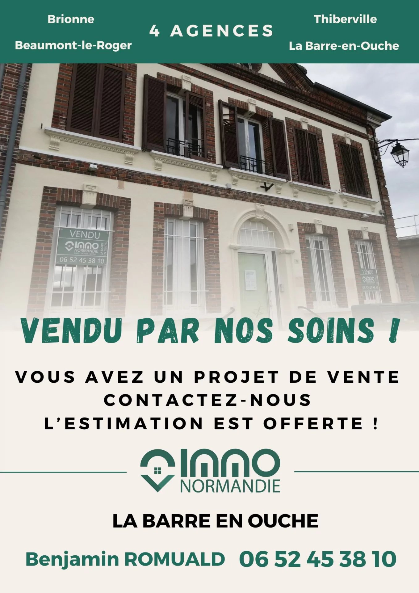 Agence immobilière de AGENCE DE LA BARRE EN OUCHE