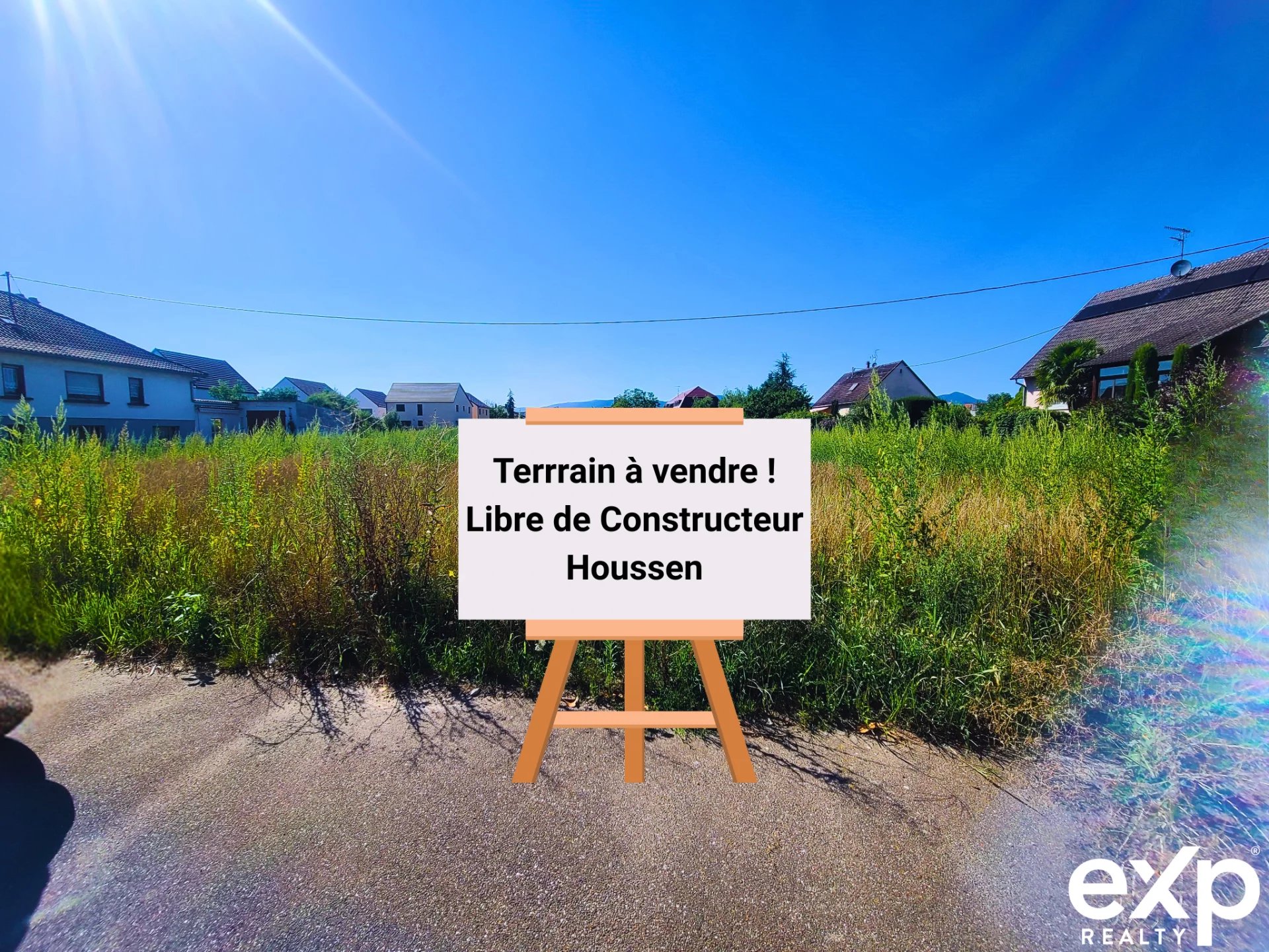 Vente Terrain constructible Houssen