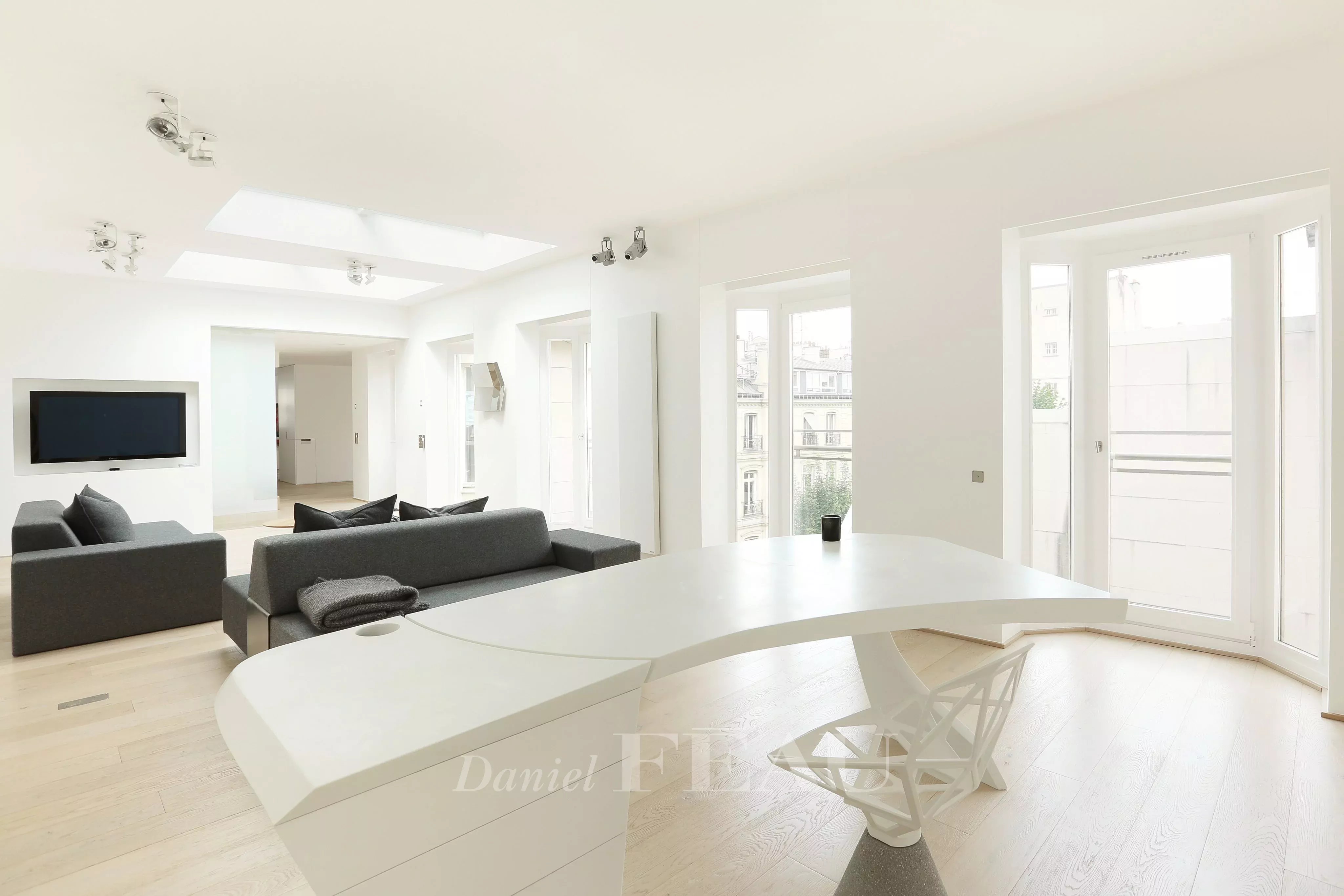 Salon Lumière naturelle Parquet