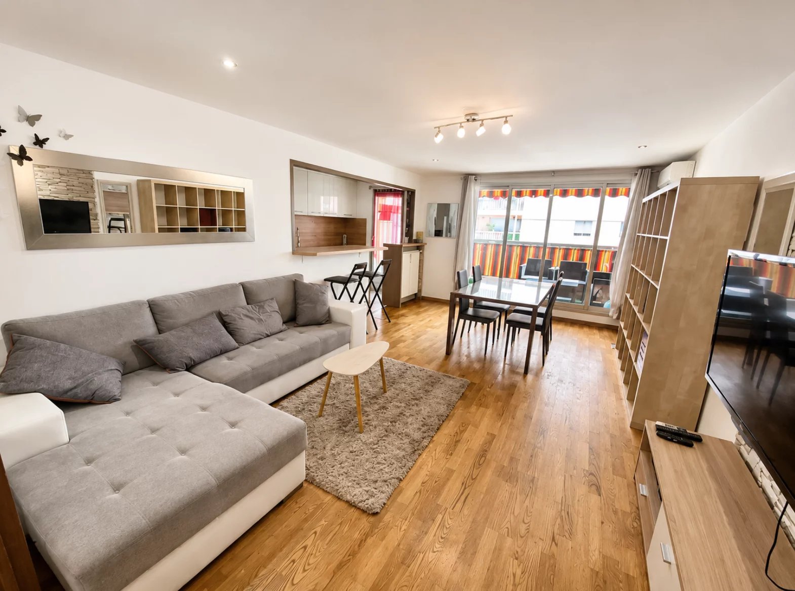 Beau 3P de 72.38m2 + Terrasse de 9m2 + 2 Places de parking