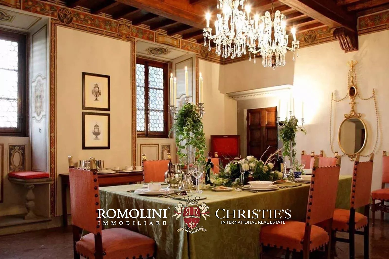 LUXURY HISTORICAL VILLA FOR SALE IN RADDA IN CHIANTI, TUSCANY