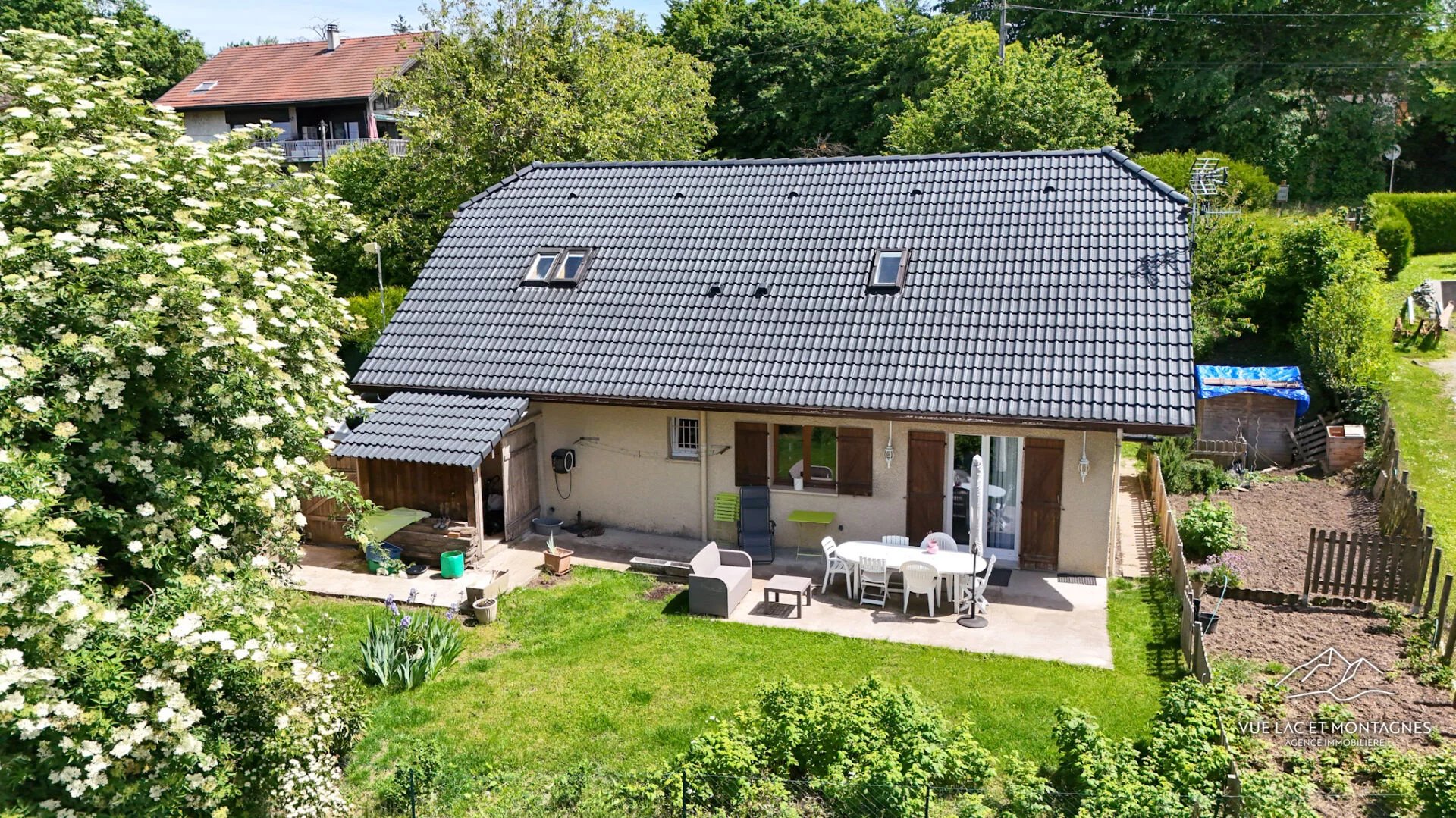 Maison individuelle 115 m² - Vue dégagée sur le lac Léman - Marin