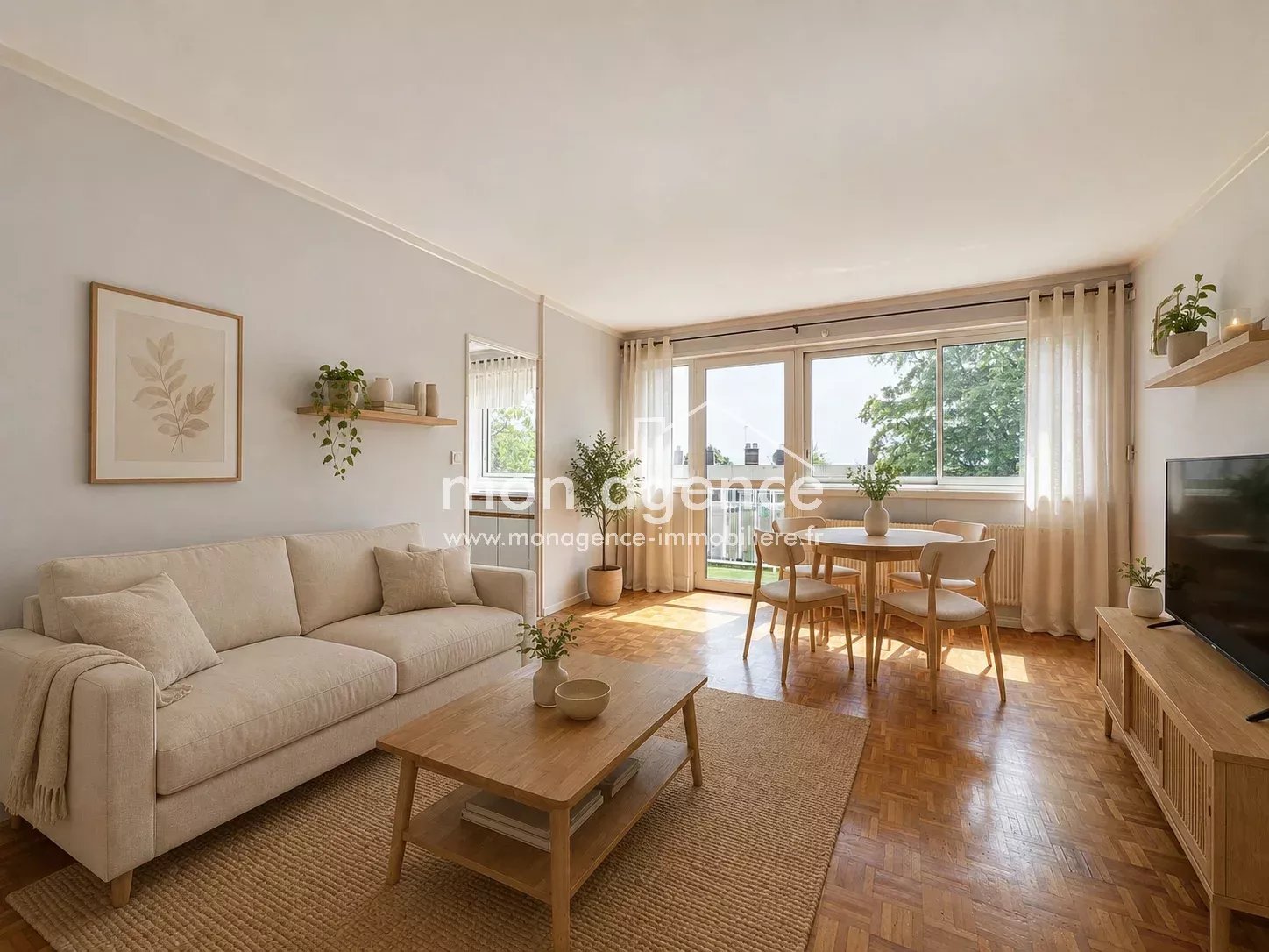 A Bonsecours 76240, appartement 3 pièces à vendre