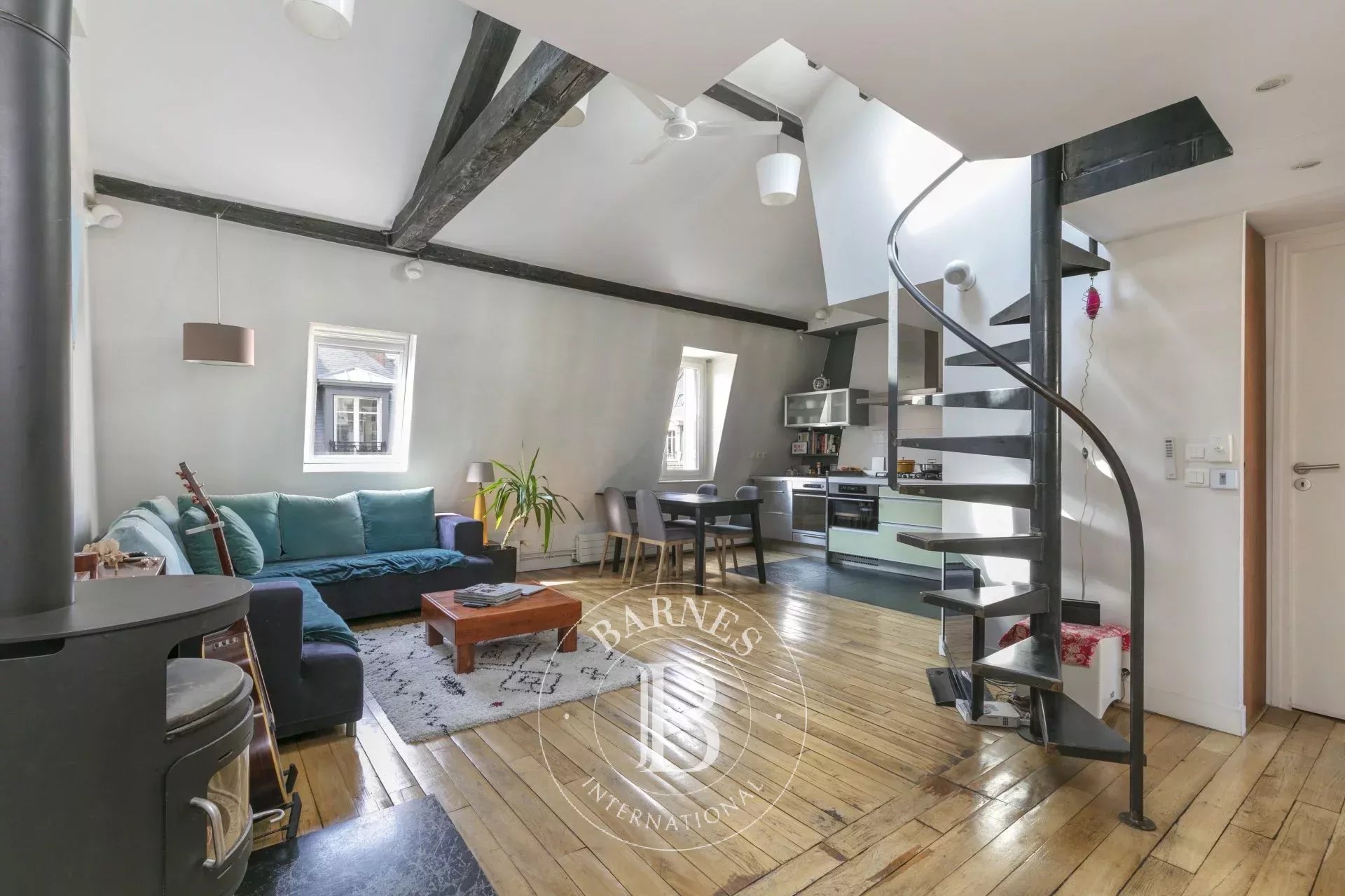 Sole agent - Neuilly-Mairie - Loft-style Workshop apartment - picture 4