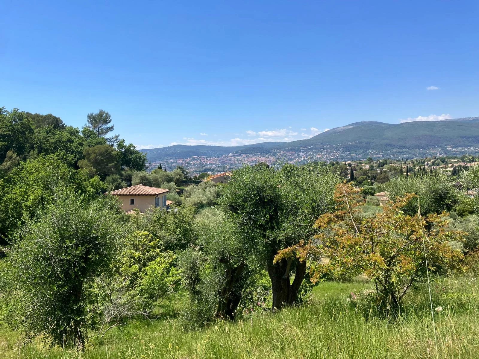 Building land with panoramic view in the Castellaras area