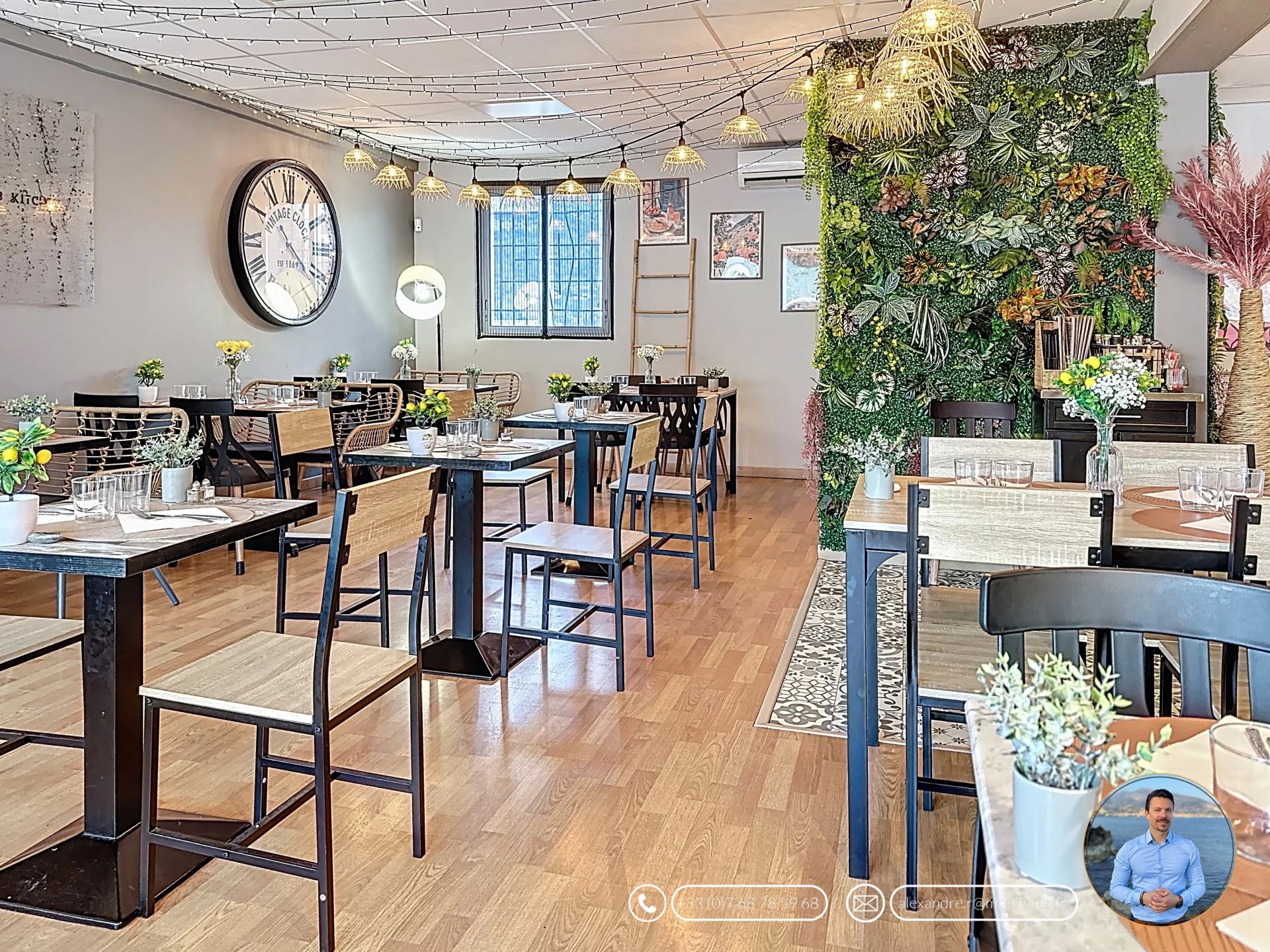 annonce Ventes FONDS DE COMMERCE ou SOCIÉTÉ - RESTAURANT / ÉVÉNEMENTIEL - Hauteurs de NICE