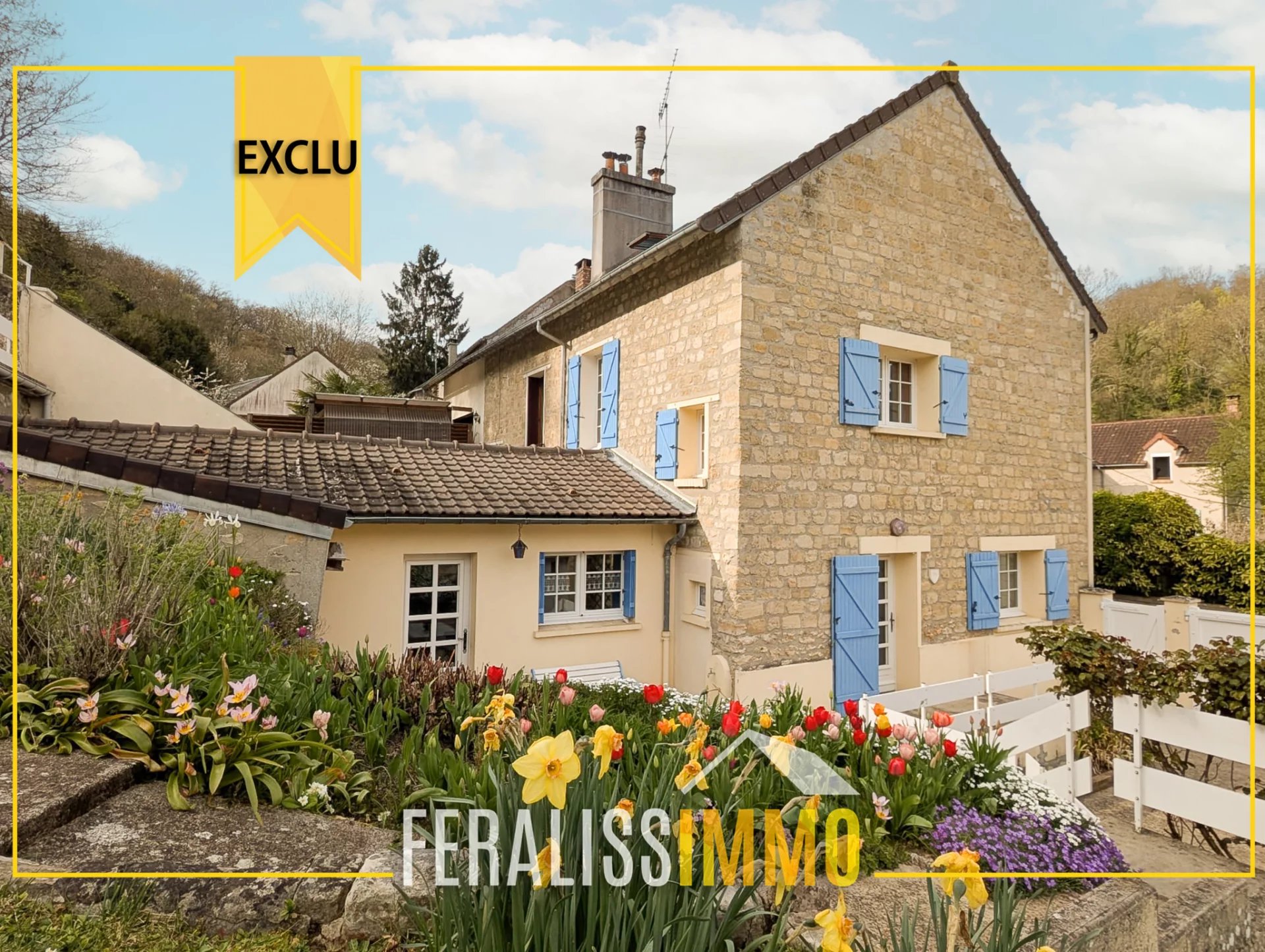 Une maison de charme de 117m2 dans Vauréal Village