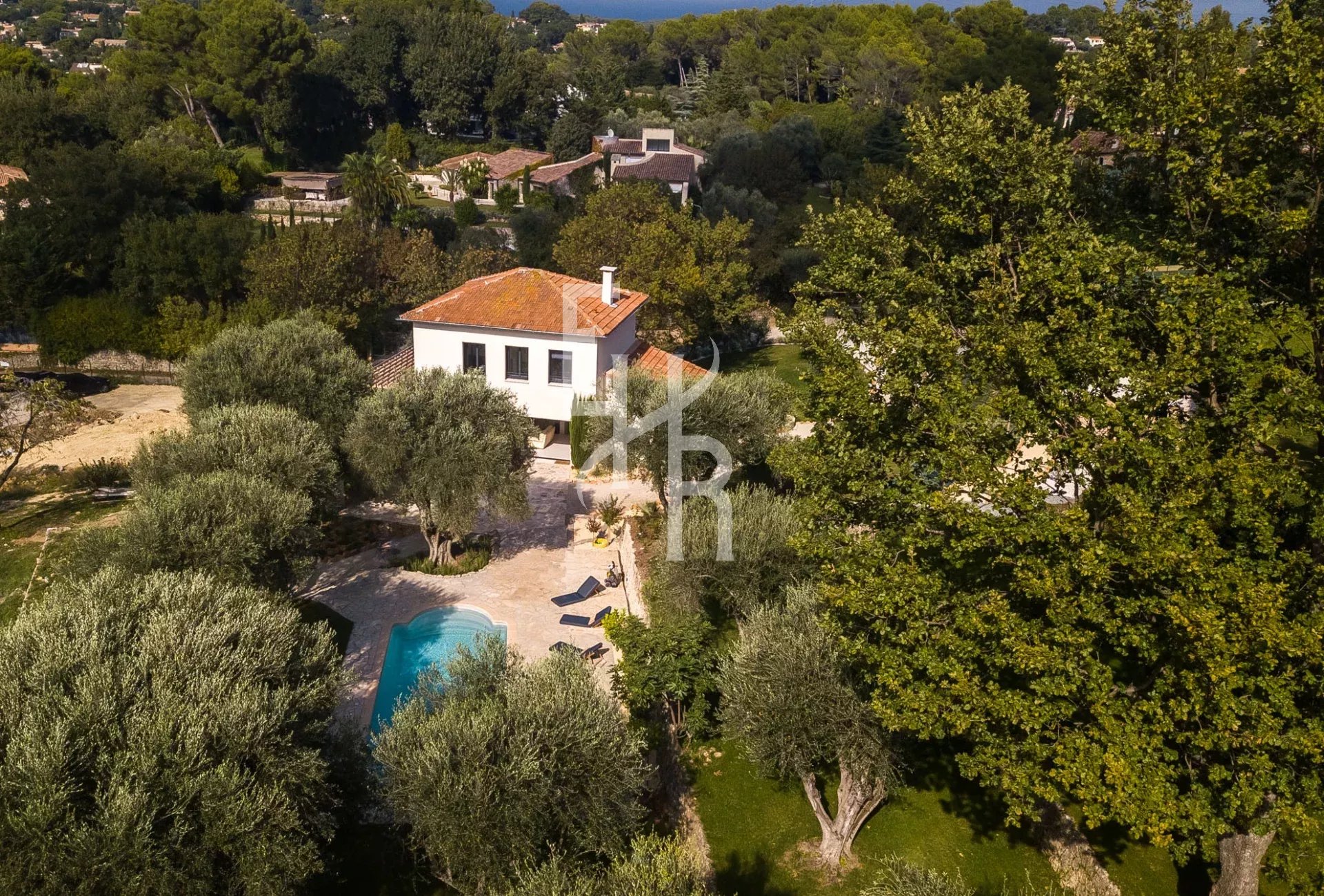 Villa Maison Propriété Mougins avec vue village panoramique