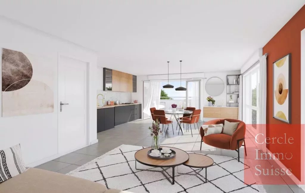 Appartements neufs T2 T3 T4 T5 en vente à ETREMBIERES 74100 proche de la douane suisse - Photo 2