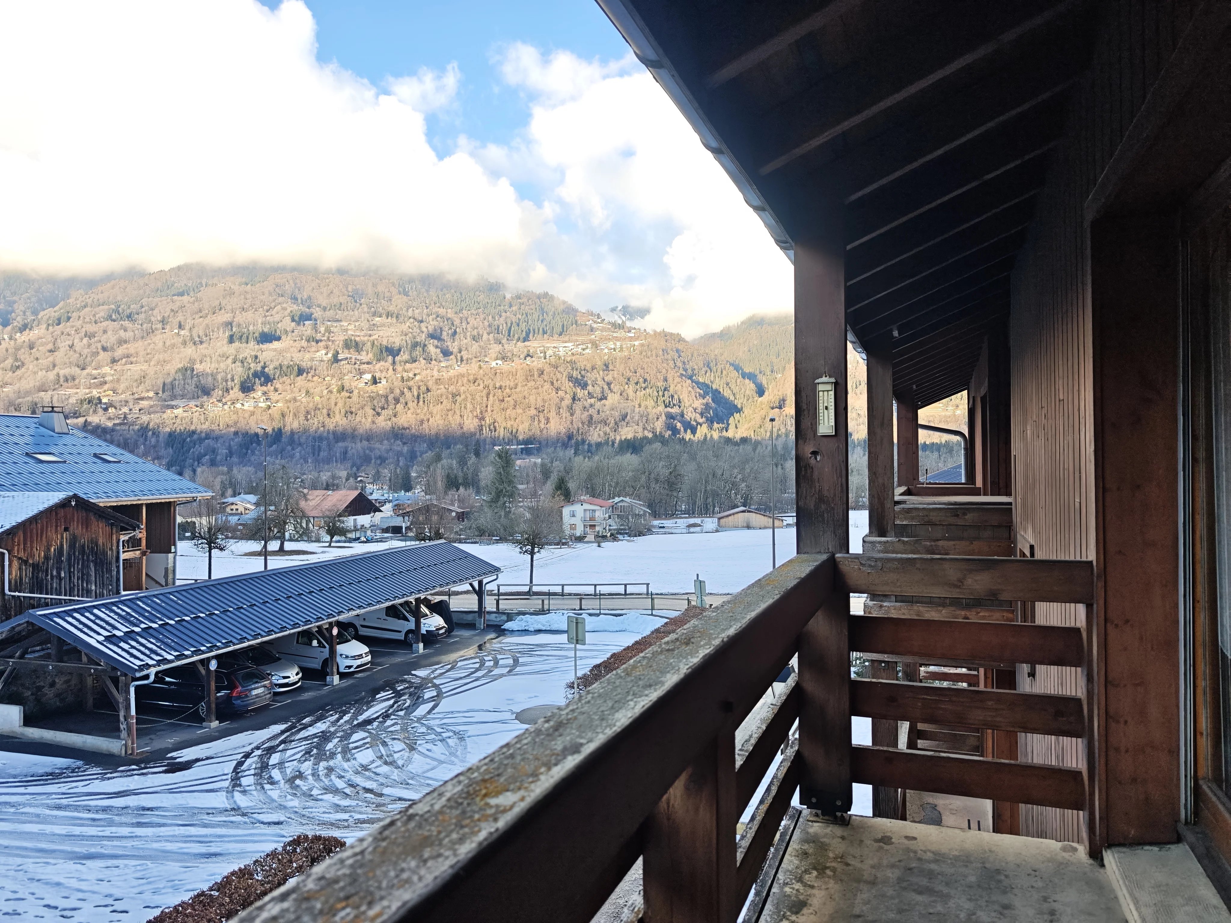Duplex au coeur de Morillon Village