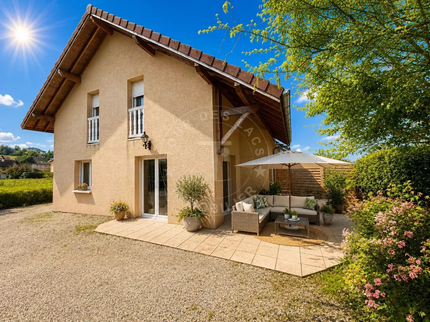 Maison mitoyenne à Montagny-les-Lanches, 3 chambres