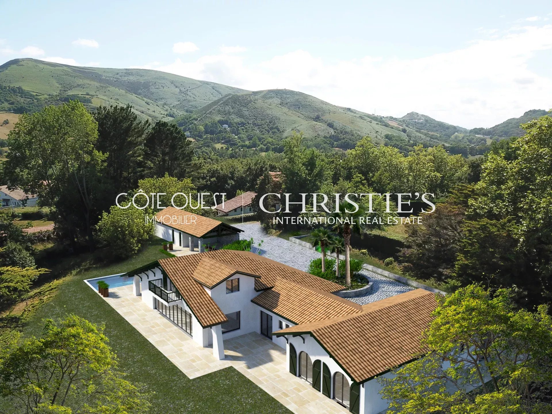 For sale Urrugne - Architect-designed villa on one hectare of land